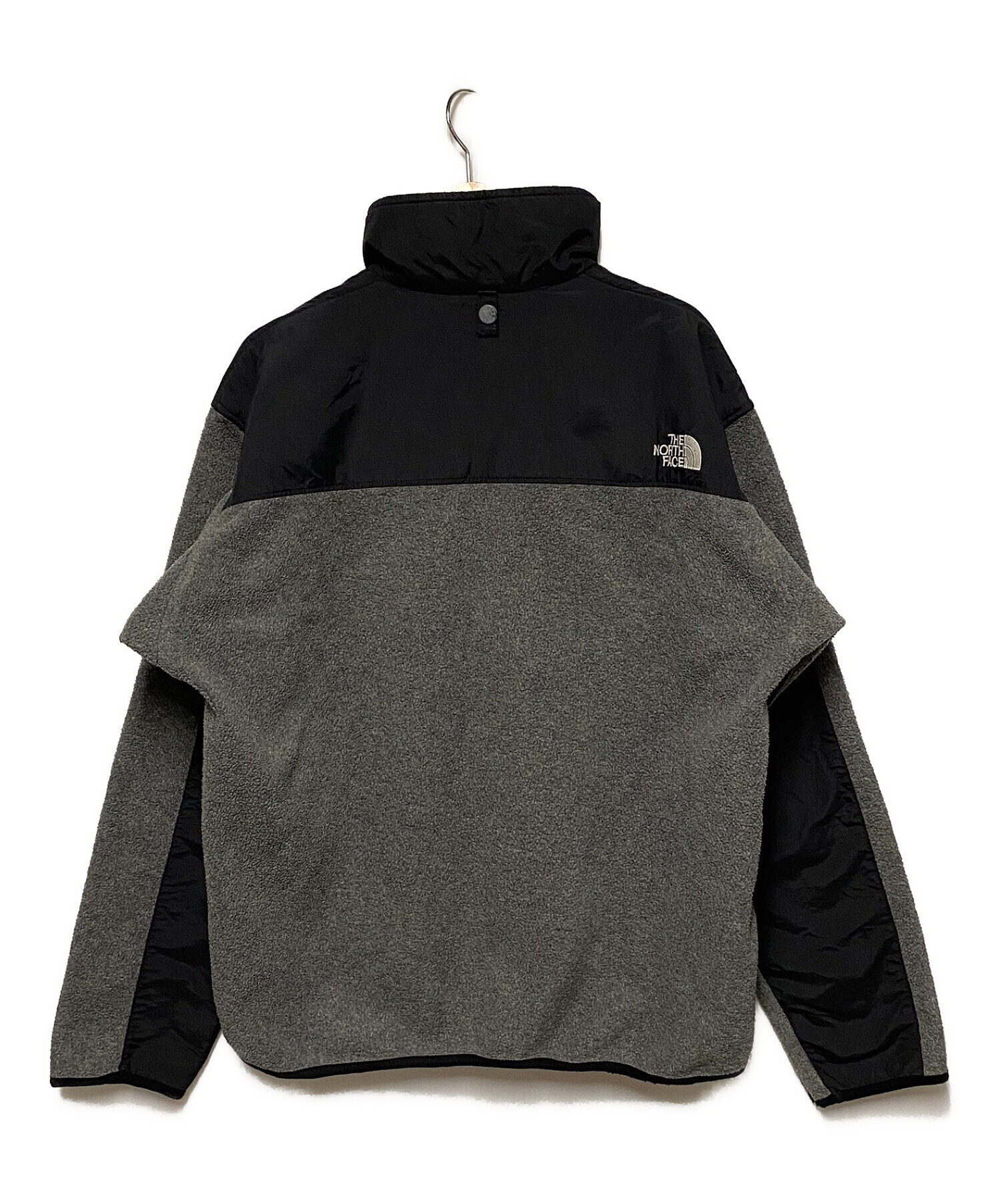 THE NORTH FACE (ザ ノース フェイス) ARMADILLA 90'sフリースジャケット グレー×ブラック サイズ:LL