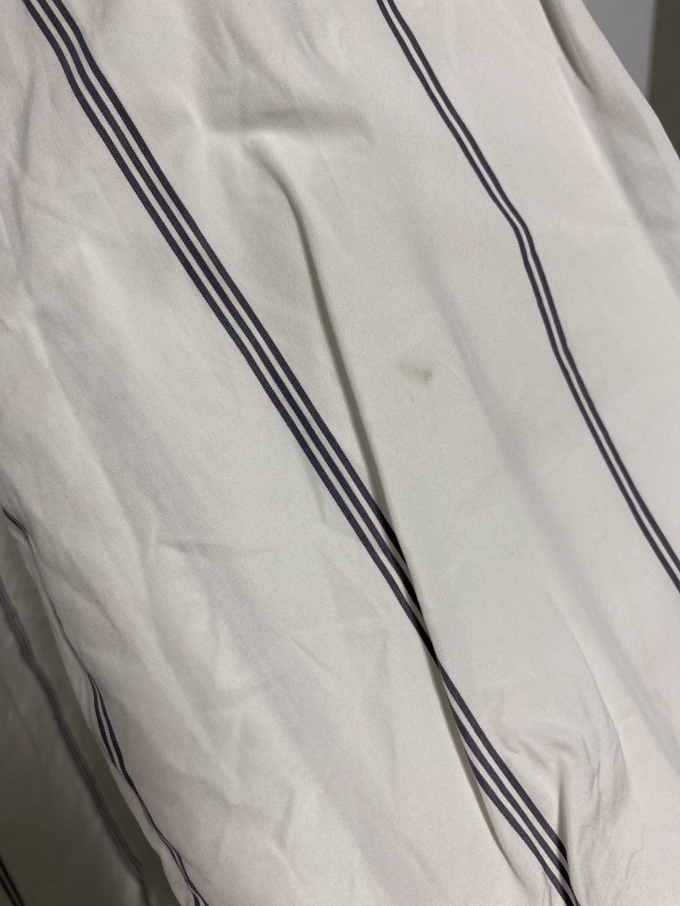 中古・古着通販】JIL SANDER (ジルサンダー) バンドカラーストライプシャツ ホワイト サイズ:38｜ブランド・古着通販  トレファク公式【TREFAC FASHION】スマホサイト