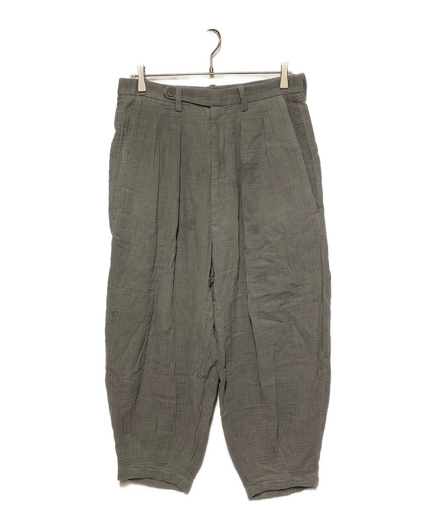 中古・古着通販】m's braque (エムズブラック) HARLEM PANTS グレー サイズ:38 未使用品｜ブランド・古着通販  トレファク公式【TREFAC FASHION】スマホサイト