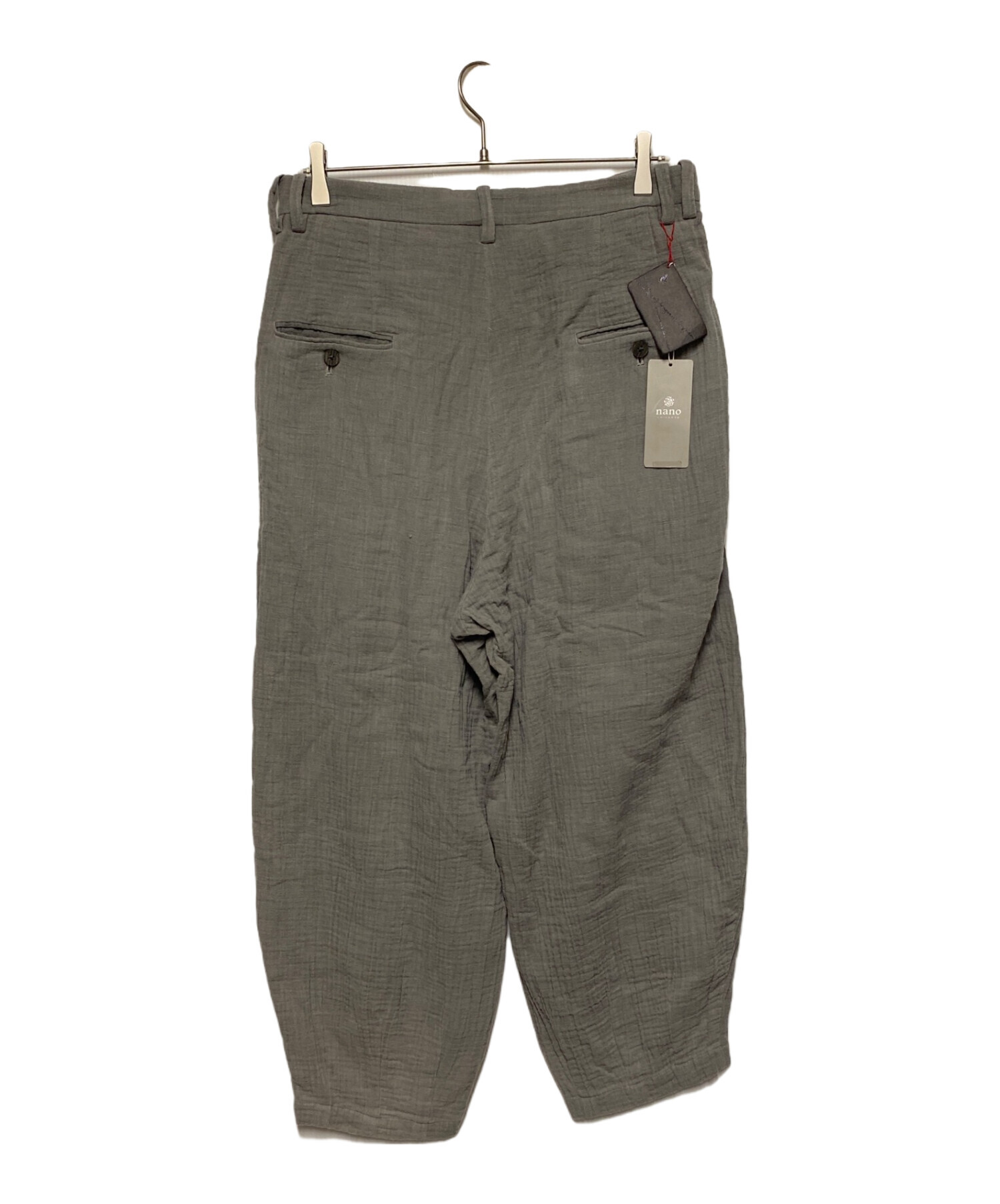 中古・古着通販】m's braque (エムズブラック) HARLEM PANTS グレー サイズ:38 未使用品｜ブランド・古着通販  トレファク公式【TREFAC FASHION】スマホサイト