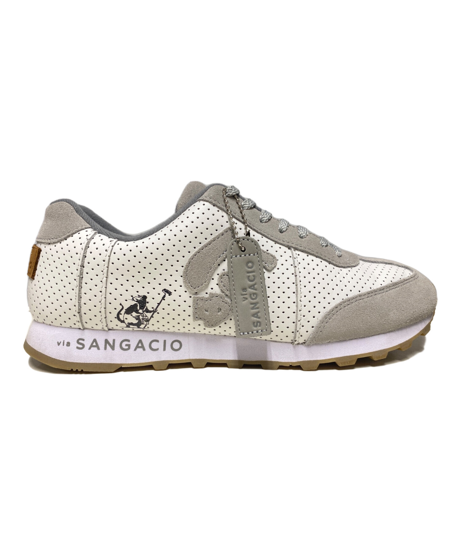 中古・古着通販】via SANGACIO (ヴィア・サンガチオ) Brandalised (ブランダライズド) にゅ～ずMOM バンクシーローカット スニーカー グレー サイズ:US9.5｜ブランド・古着通販 トレファク公式【TREFAC FASHION】スマホサイト