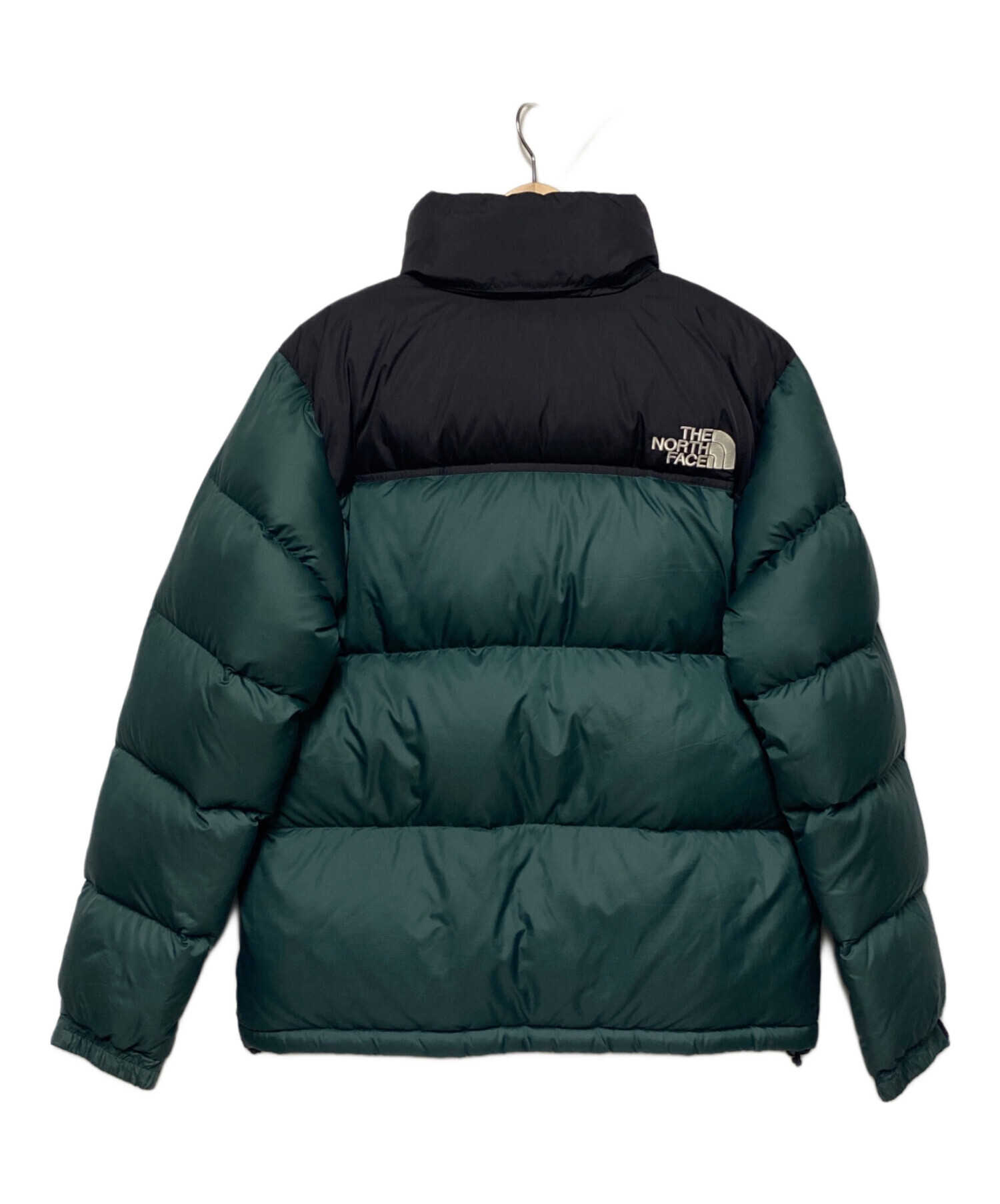 中古・古着通販】THE NORTH FACE (ザ ノース フェイス) ヌプシダウンジャケット グリーン×ブラック サイズ:L｜ブランド・古着通販  トレファク公式【TREFAC FASHION】スマホサイト