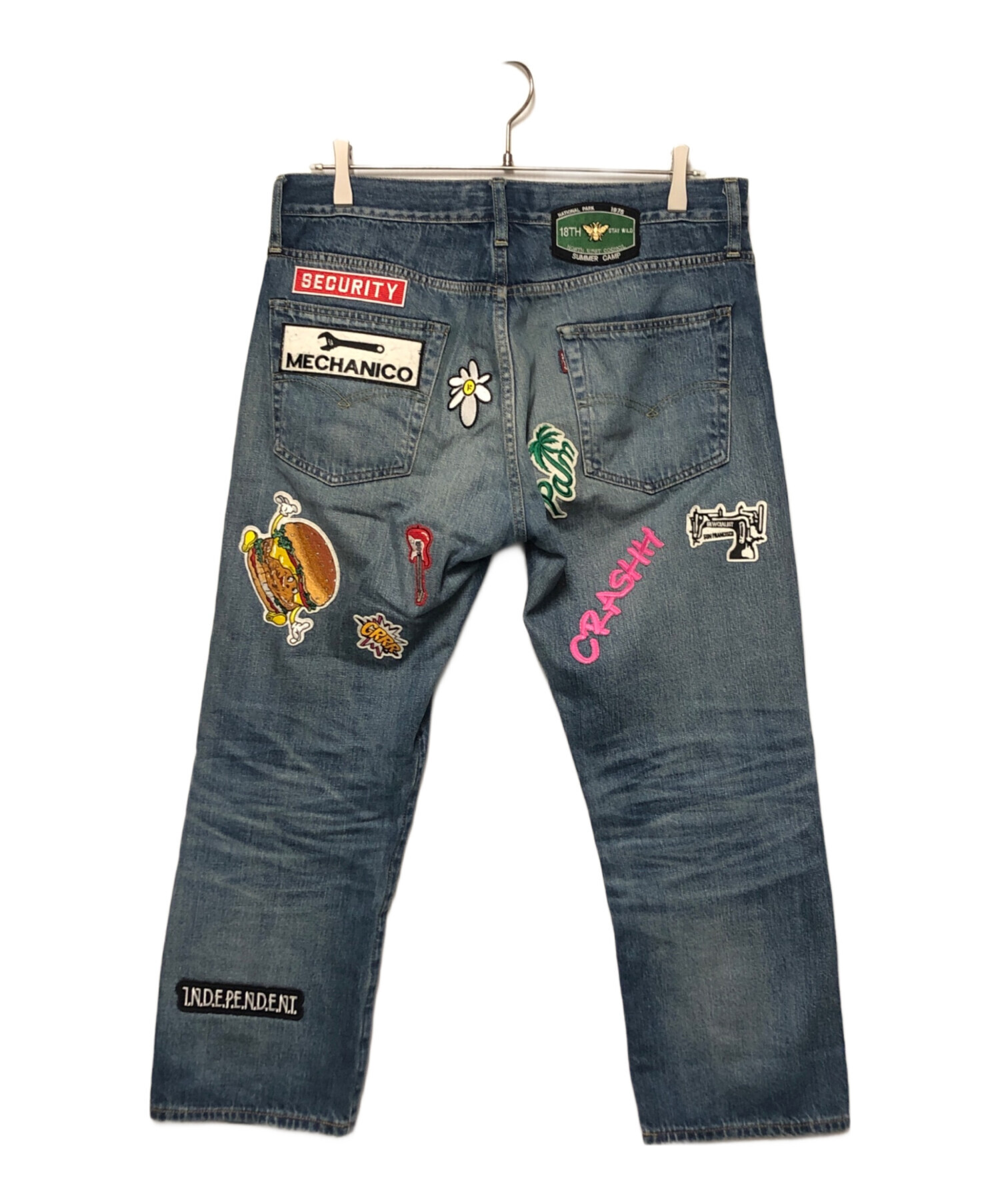 中古・古着通販】JUNYA WATANABE MAN (ジュンヤワタナベマン) LEVI'S (リーバイス) 綿セルヴィッチデニムパンツ Andy  Warhol インディゴ サイズ:M｜ブランド・古着通販 トレファク公式【TREFAC FASHION】スマホサイト