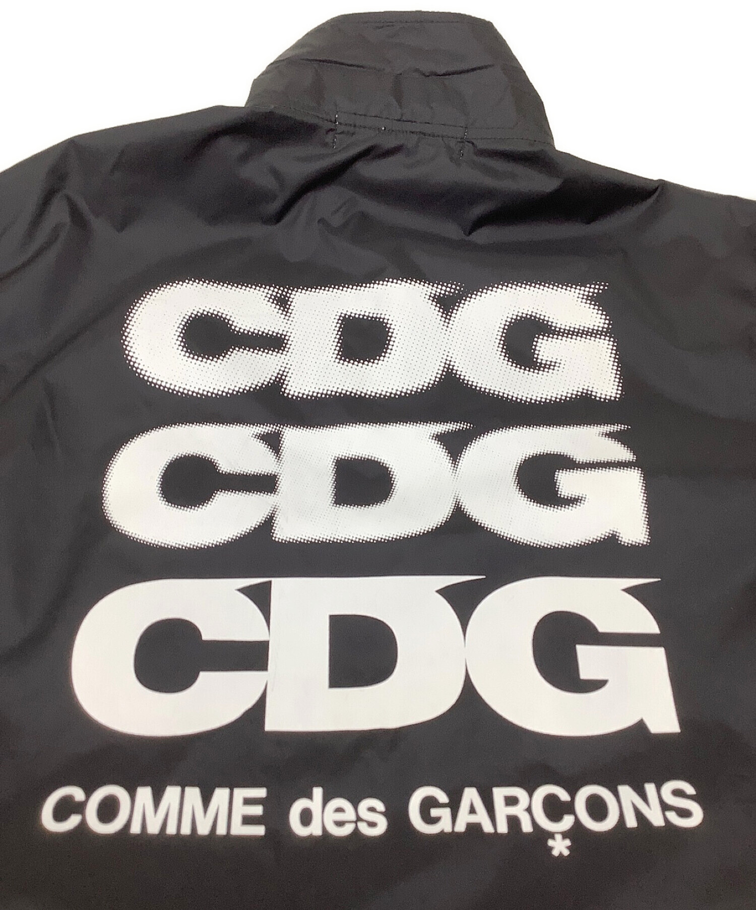 GOOD DESIGN SHOP COMME des GARCONS (グッドデザインショップ コムデギャルソン) コーチジャケット ブラック  サイズ:S