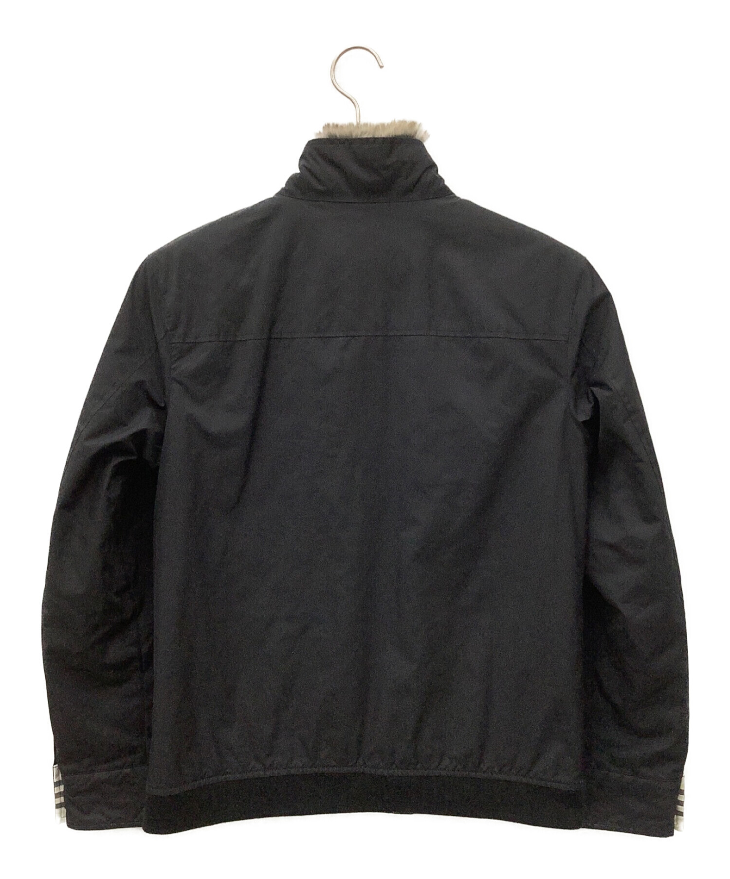 BURBERRY BLACK LABEL (バーバリーブラックレーベル) ジップジャケット ブラック サイズ:L