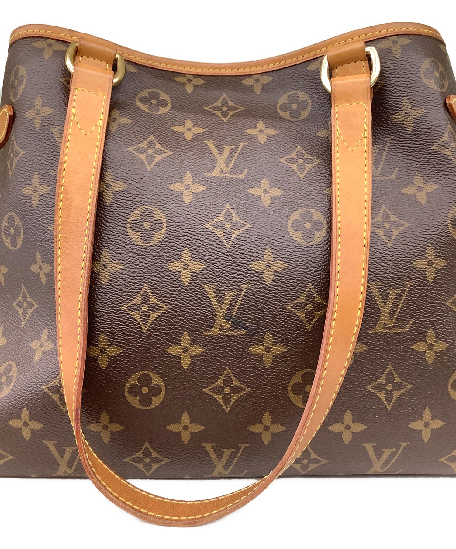 ルイヴィトン LOUIS VUITTON トートバッグ バティニョール オリゾンタル モノグラムキャンバス モノグラム ゴールド金具 ハンドバッグ  M51154 DU0096【中古】