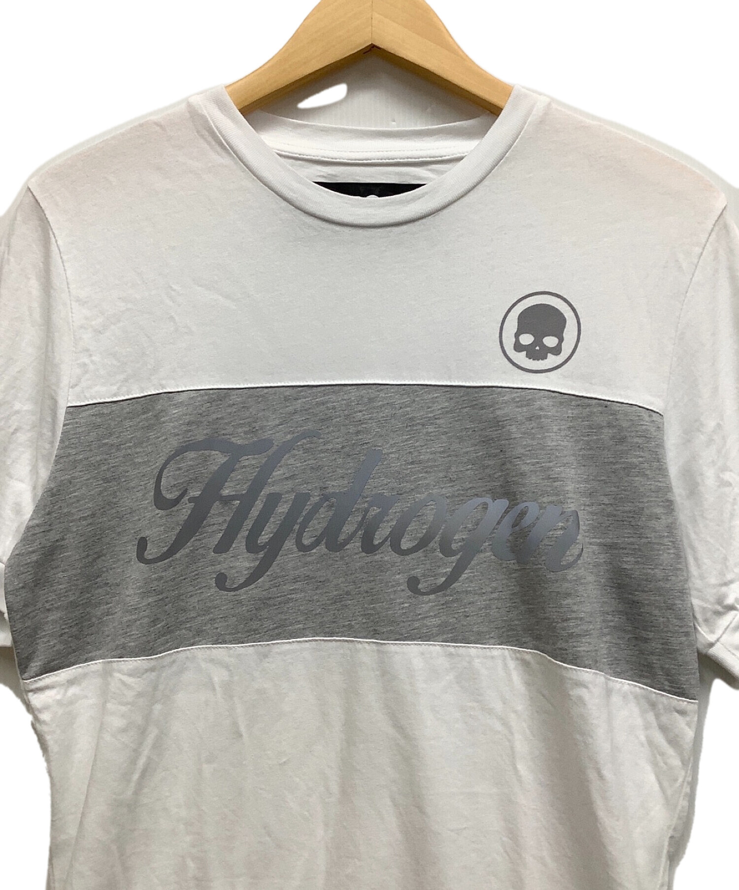 中古・古着通販】HYDROGEN (ハイドロゲン) Tシャツ ホワイト サイズ
