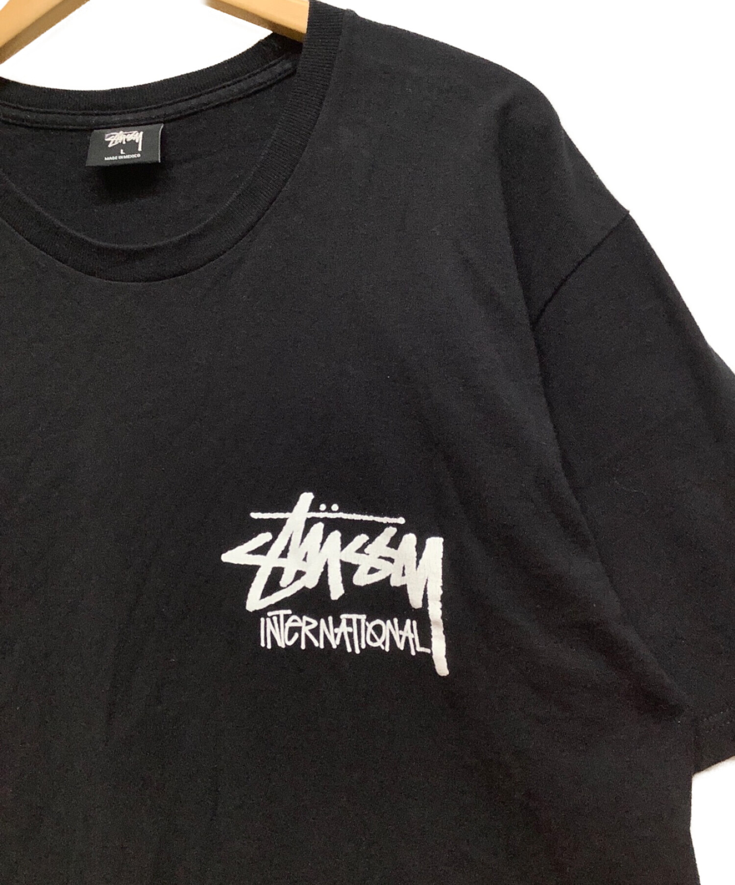 stussy (ステューシー) Tシャツ ブラック サイズ:L