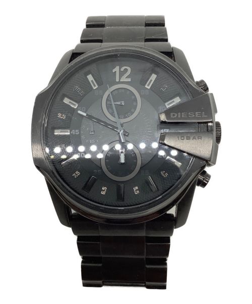 ディーゼル クロノグラフ 腕時計 DZ-4210 稼働品 - 時計