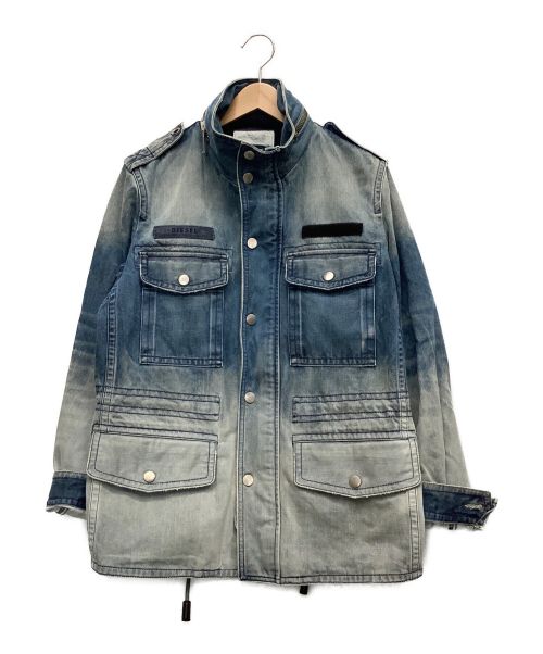 【中古・古着通販】DIESEL (ディーゼル) ジップデニムジャケット