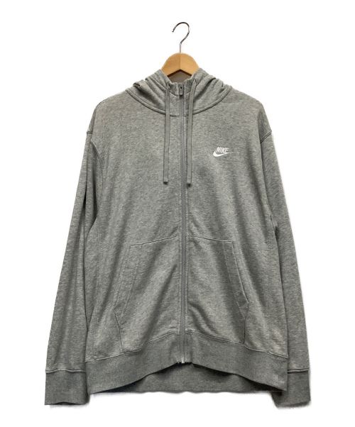 中古・古着通販】NIKE (ナイキ) ジップパーカー グレー サイズ:L