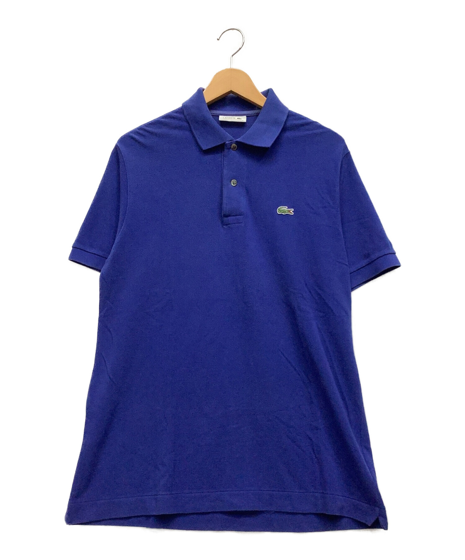 中古・古着通販】LACOSTE (ラコステ) ポロシャツ ブルー サイズ:4