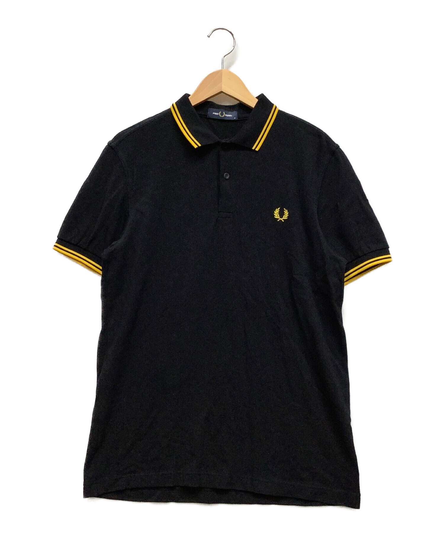 中古・古着通販】FRED PERRY (フレッドペリー) ポロシャツ ブラック