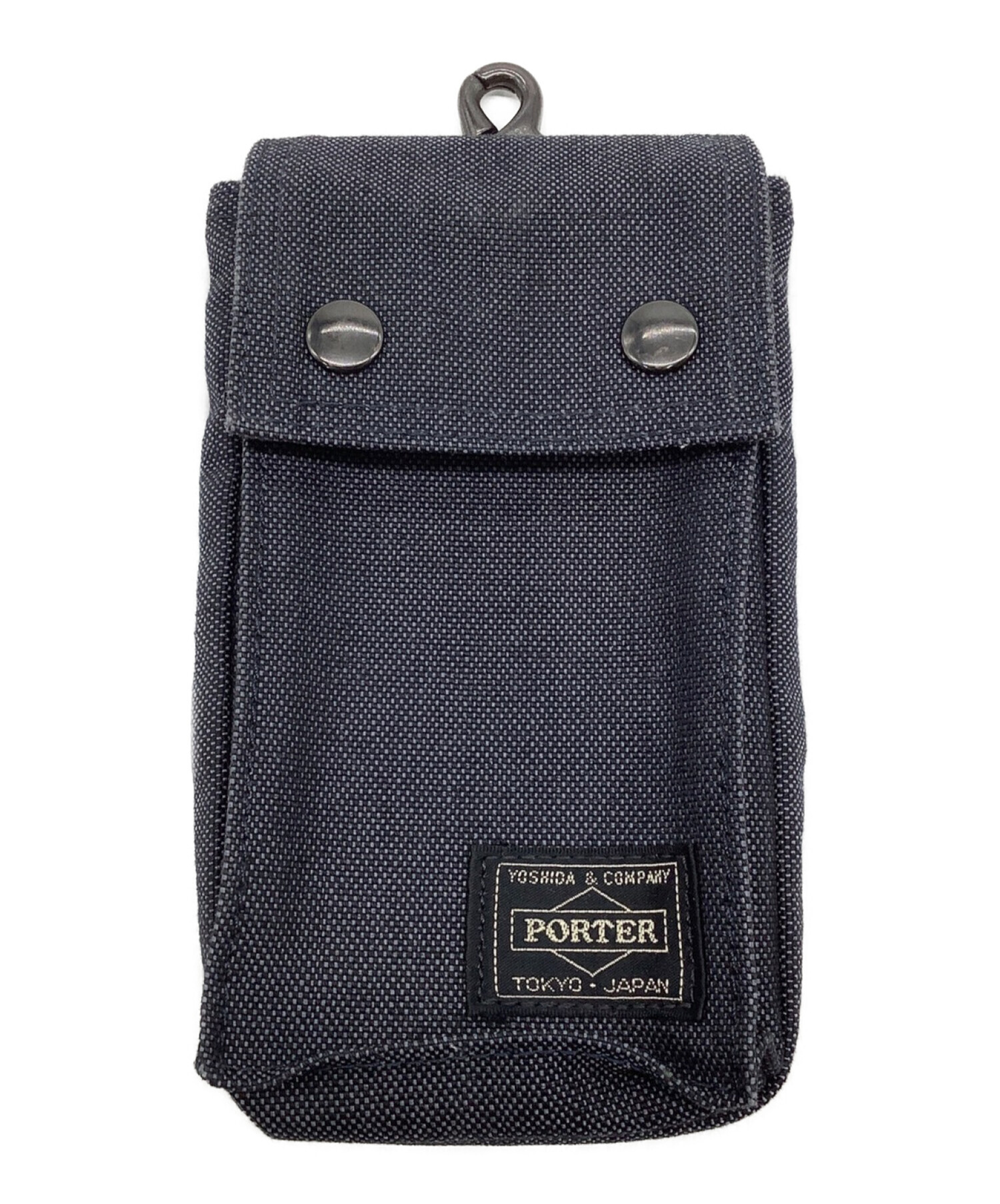 オリジナル 価格変更しました！【美品】PORTER ネイビー モバイル 