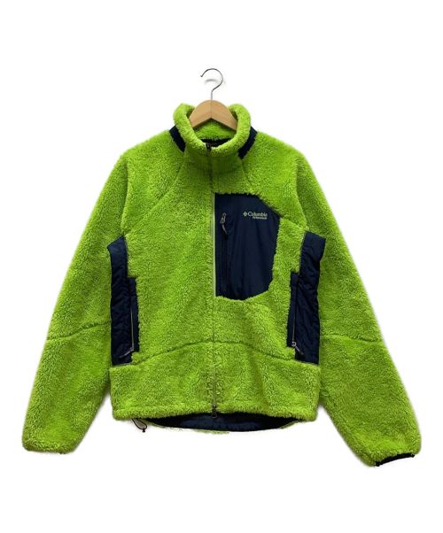 古着屋GOGO【☆破格のリバーシブル☆】コロンビア フリースジャケット XL 緑 早い物勝ち！