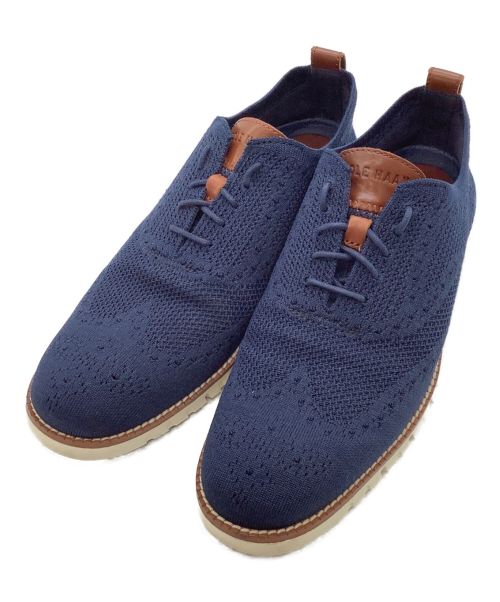 COLE HAAN ZEROGRAND スニーカー 9B ネイビー コールハーン-