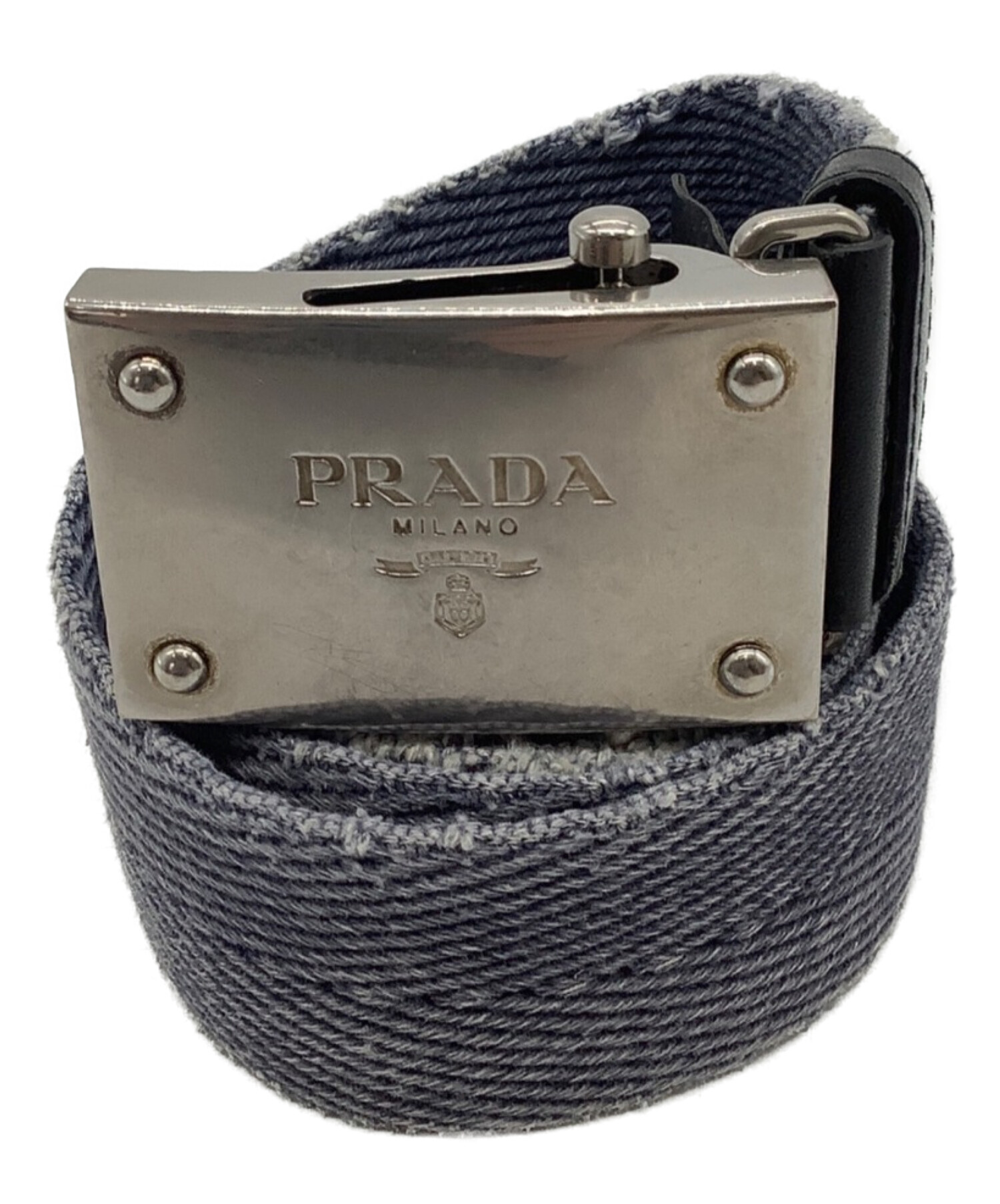 PRADA (プラダ) ベルト ネイビー