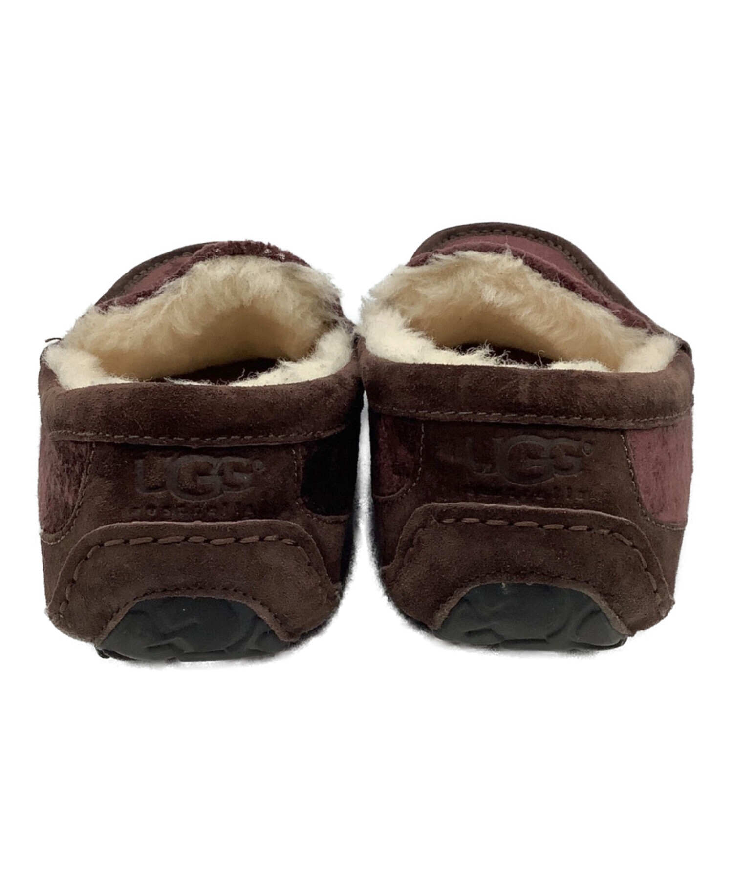 中古・古着通販】UGG (アグ) モカシンシューズ ボルドー サイズ:26