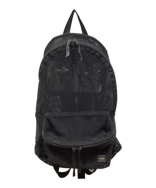 【中古・古着通販】PORTER (ポーター) メッシュリュック ブラック