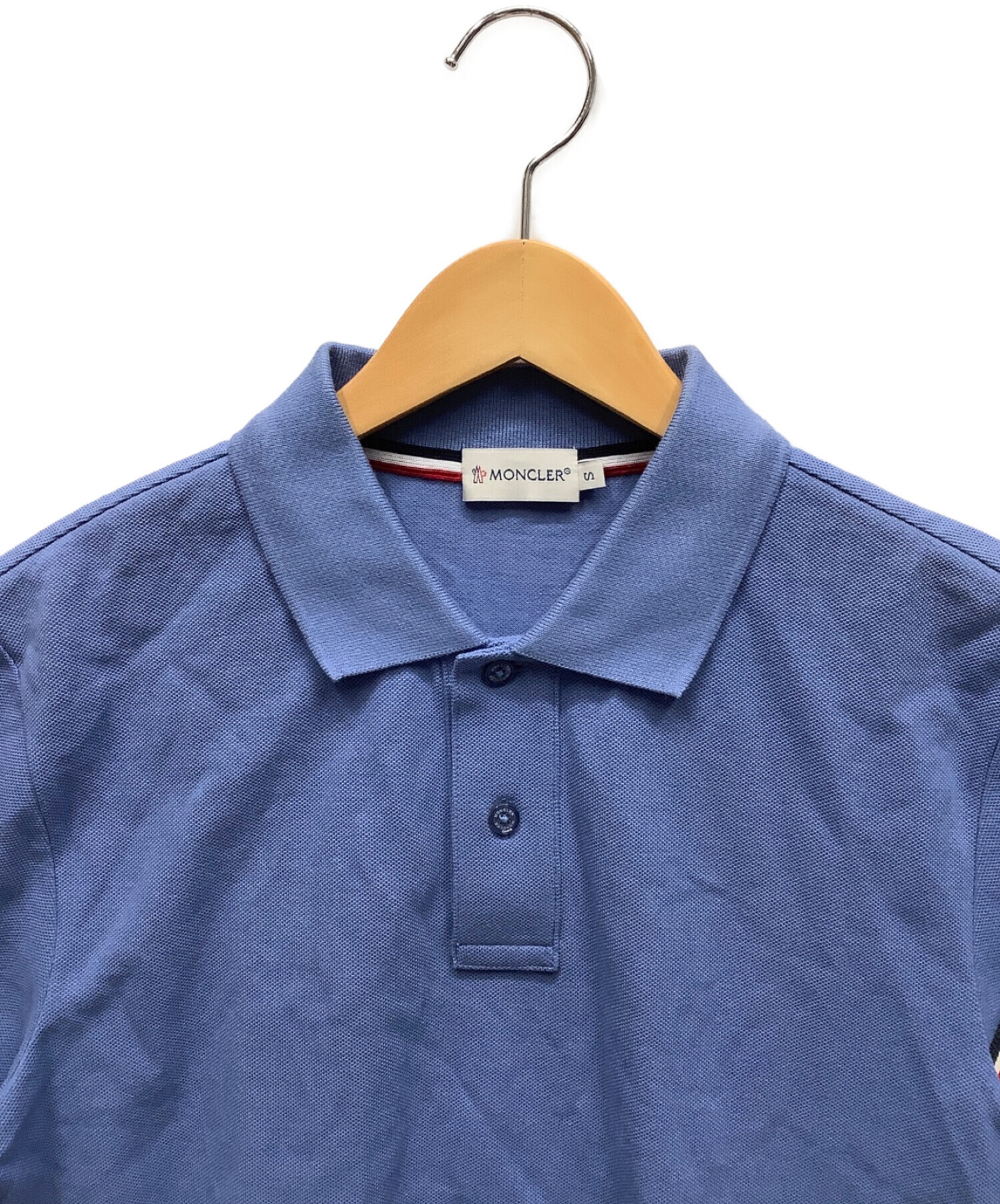 Baby blue shop moncler polo