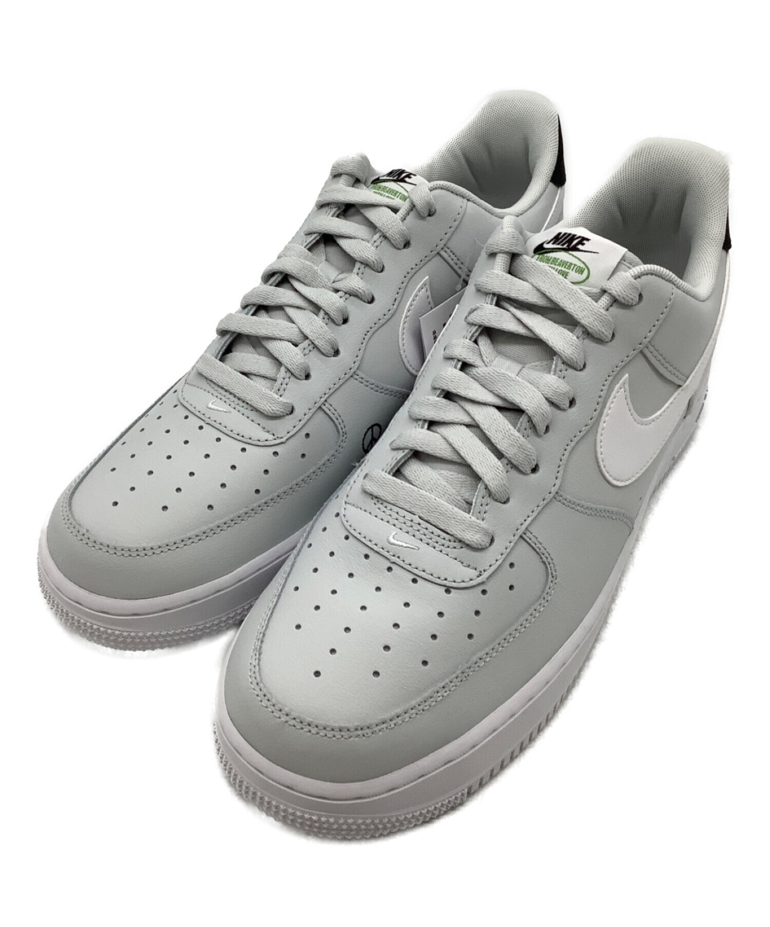 NIKE (ナイキ) スニーカー(NIKE AIR FORCE 1 ‘07 LV8 2) ライトグレー サイズ:28 未使用品