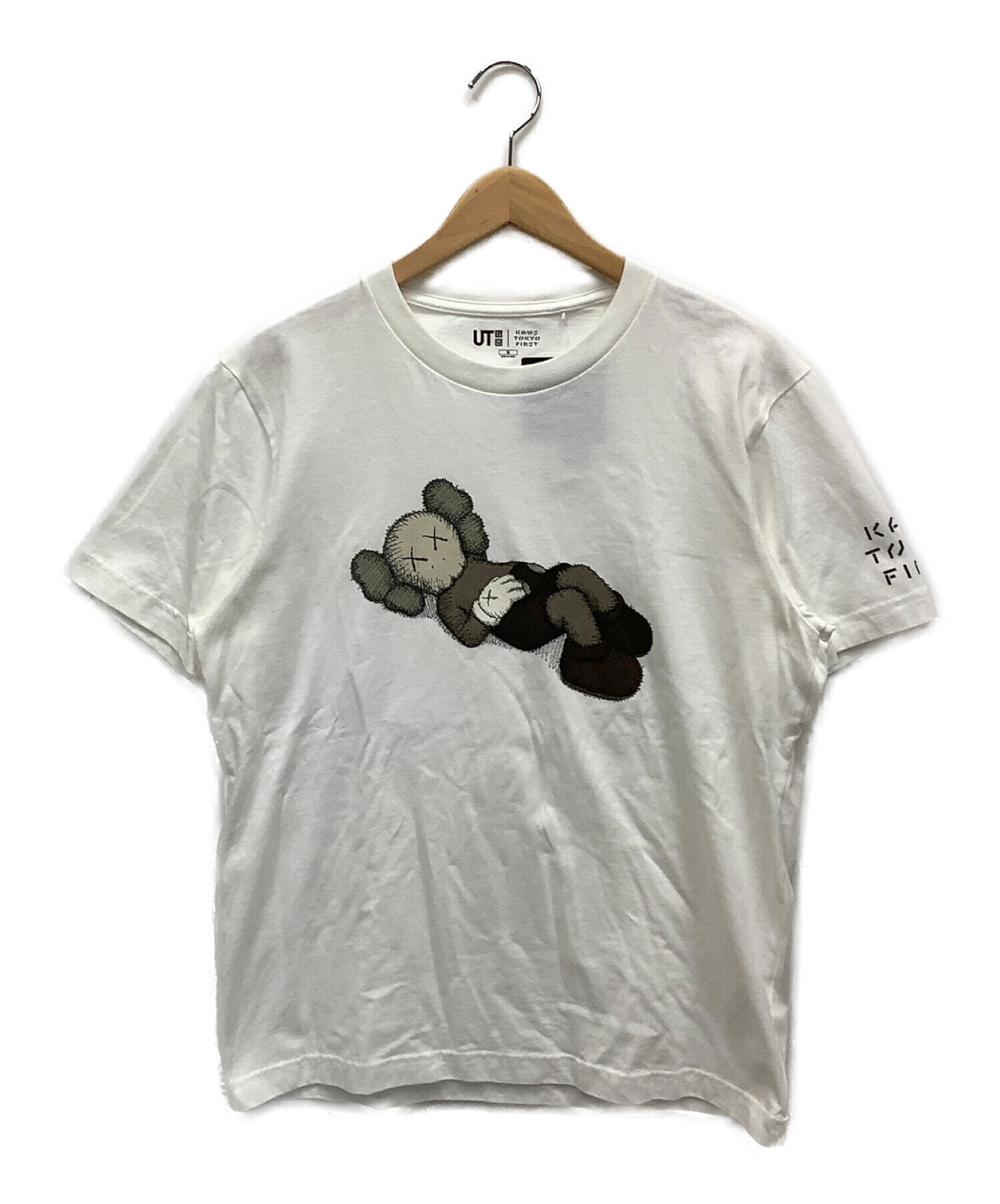 中古・古着通販】UNIQLO (ユニクロ) KAWS (カウズ) Tシャツ ホワイト