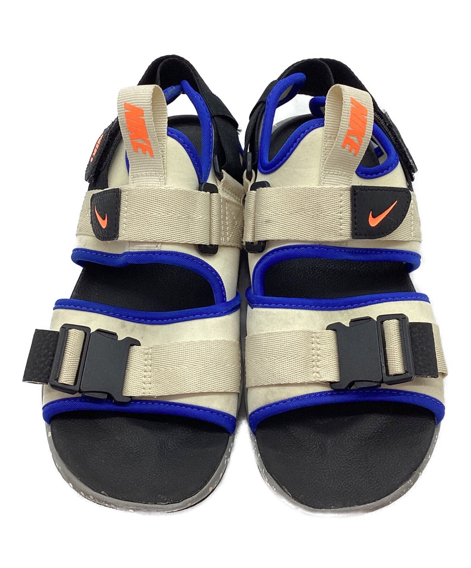 中古・古着通販】NIKE (ナイキ) スポーツサンダル ベージュ サイズ:24