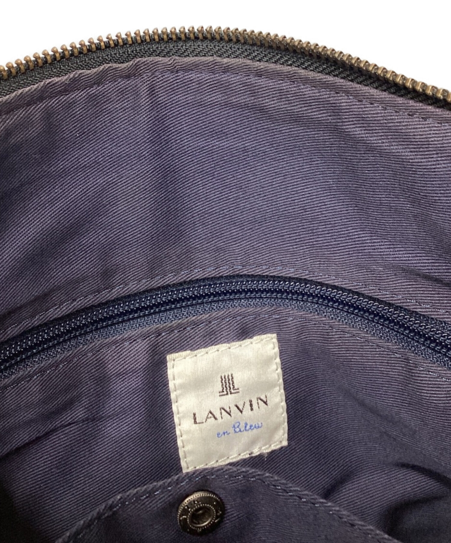 中古・古着通販】LANVIN en Bleu (ランバンオンブルー) レザー