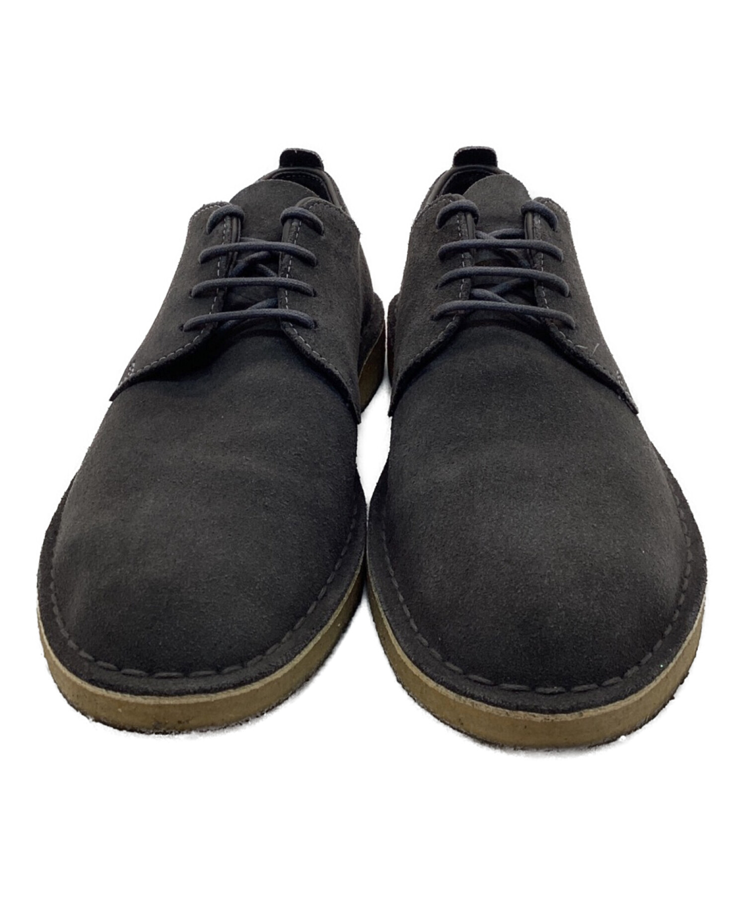 中古・古着通販】CLARKS (クラークス) シューズ グレー サイズ:27