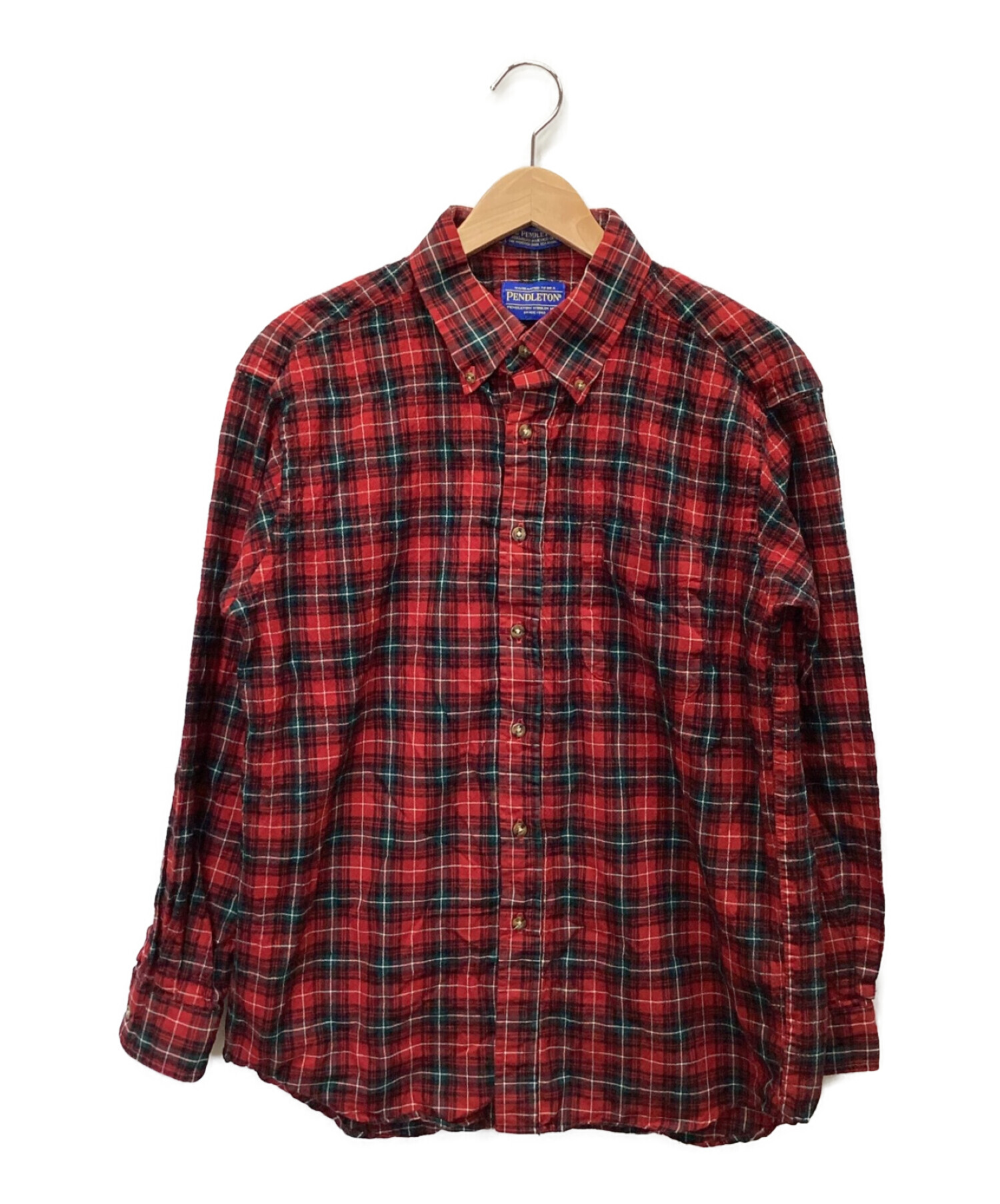 PENDLETON (ペンドルトン) チェックシャツ レッド サイズ:L