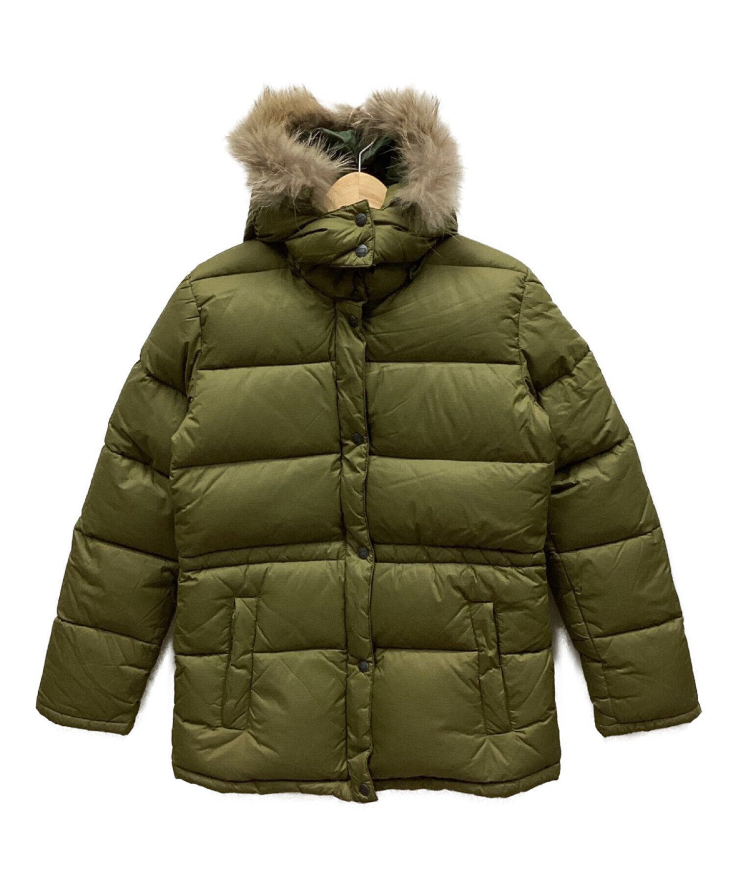 中古・古着通販】WOOLRICH (ウールリッチ) ダウンジャケット カーキ