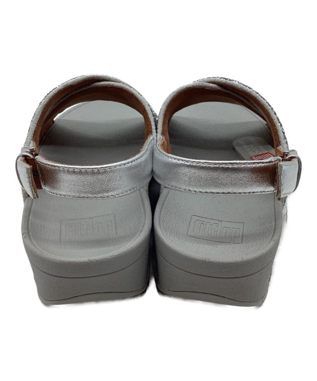 FIT FLOP (フィットフロップ) サンダル シルバー サイズ:UK5