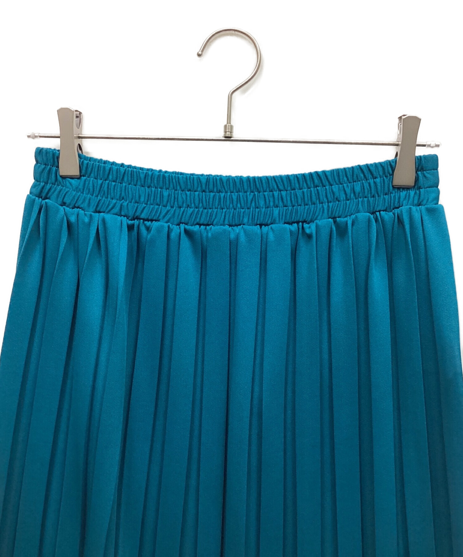 ZUCCA (ズッカ) PEプリーツスカート ブルー サイズ:M