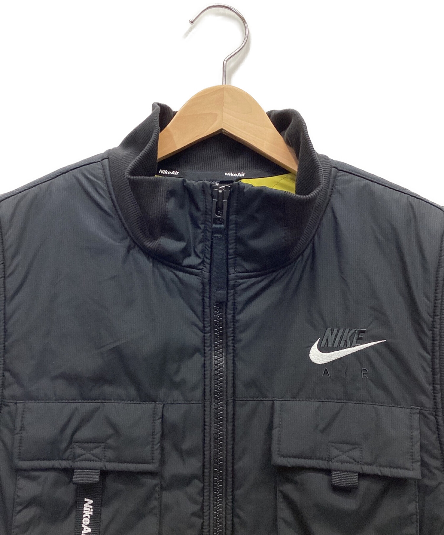 中古・古着通販】NIKE (ナイキ) ベスト ブラック×イエロー サイズ:XXL