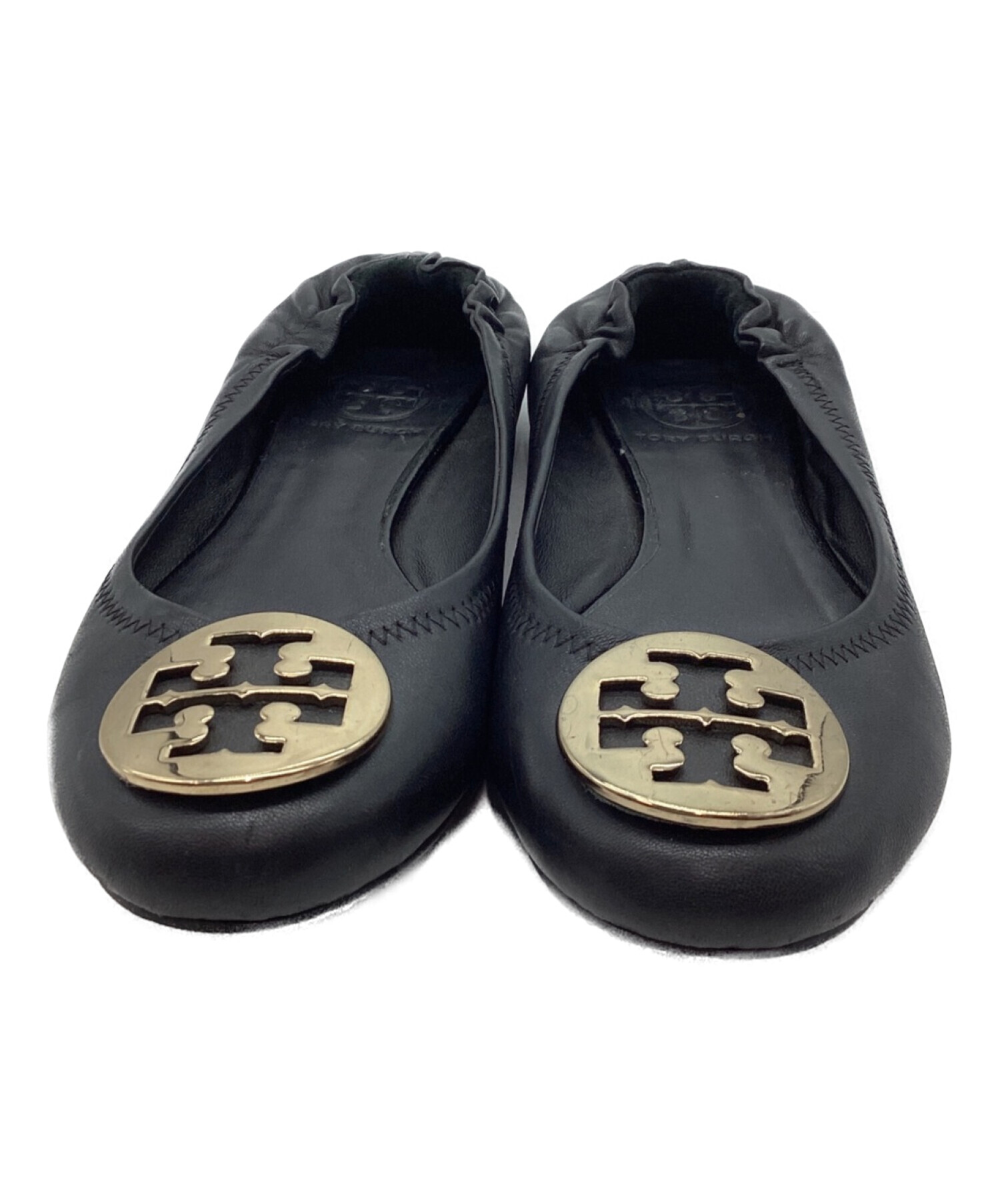 中古・古着通販】TORY BURCH (トリーバーチ) バレエシューズ ブラック