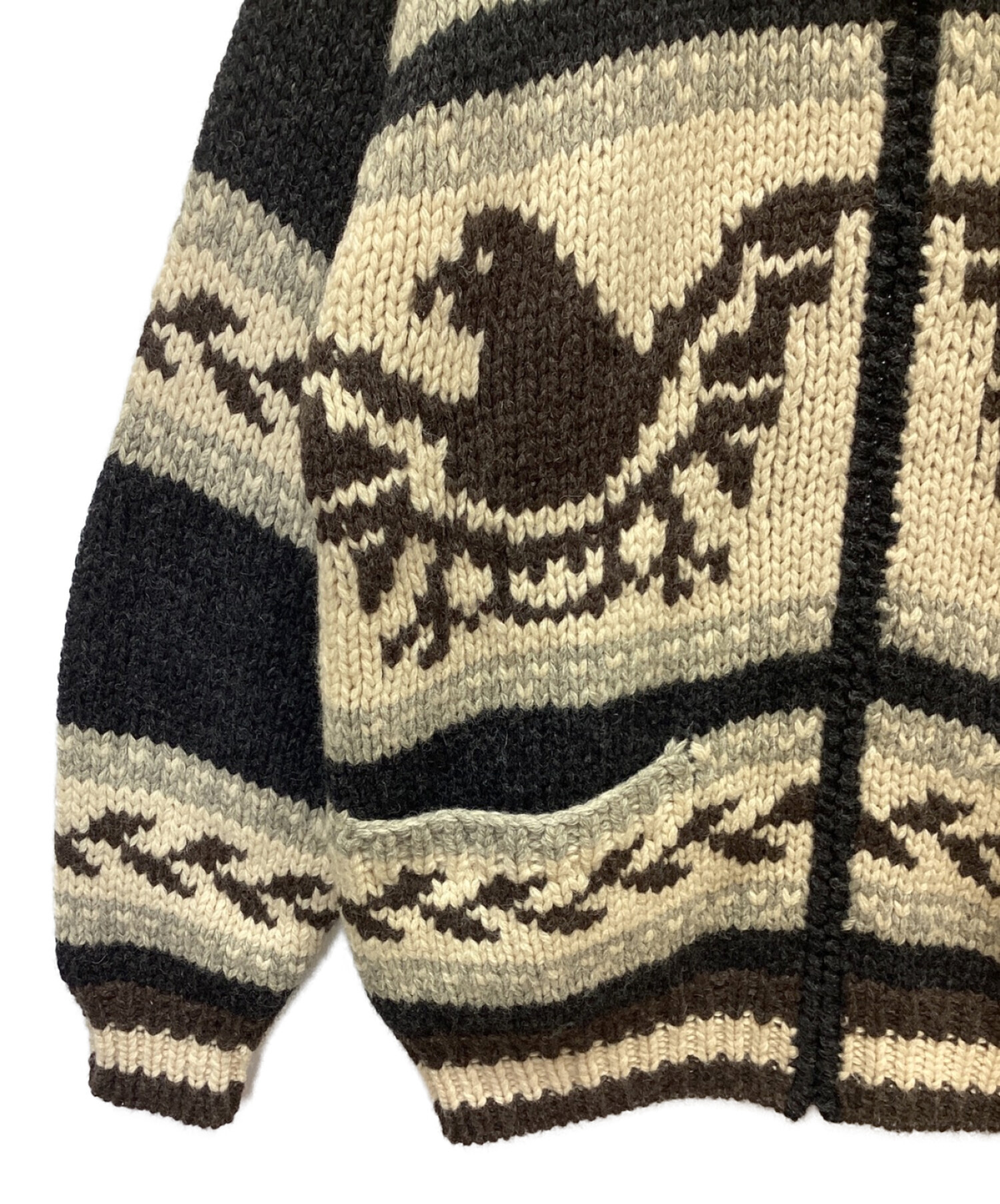 Fashionable Chaps Ralph Lauren Men's Brown Pullover Knit Sweater - Size M,  Durable, Very Good