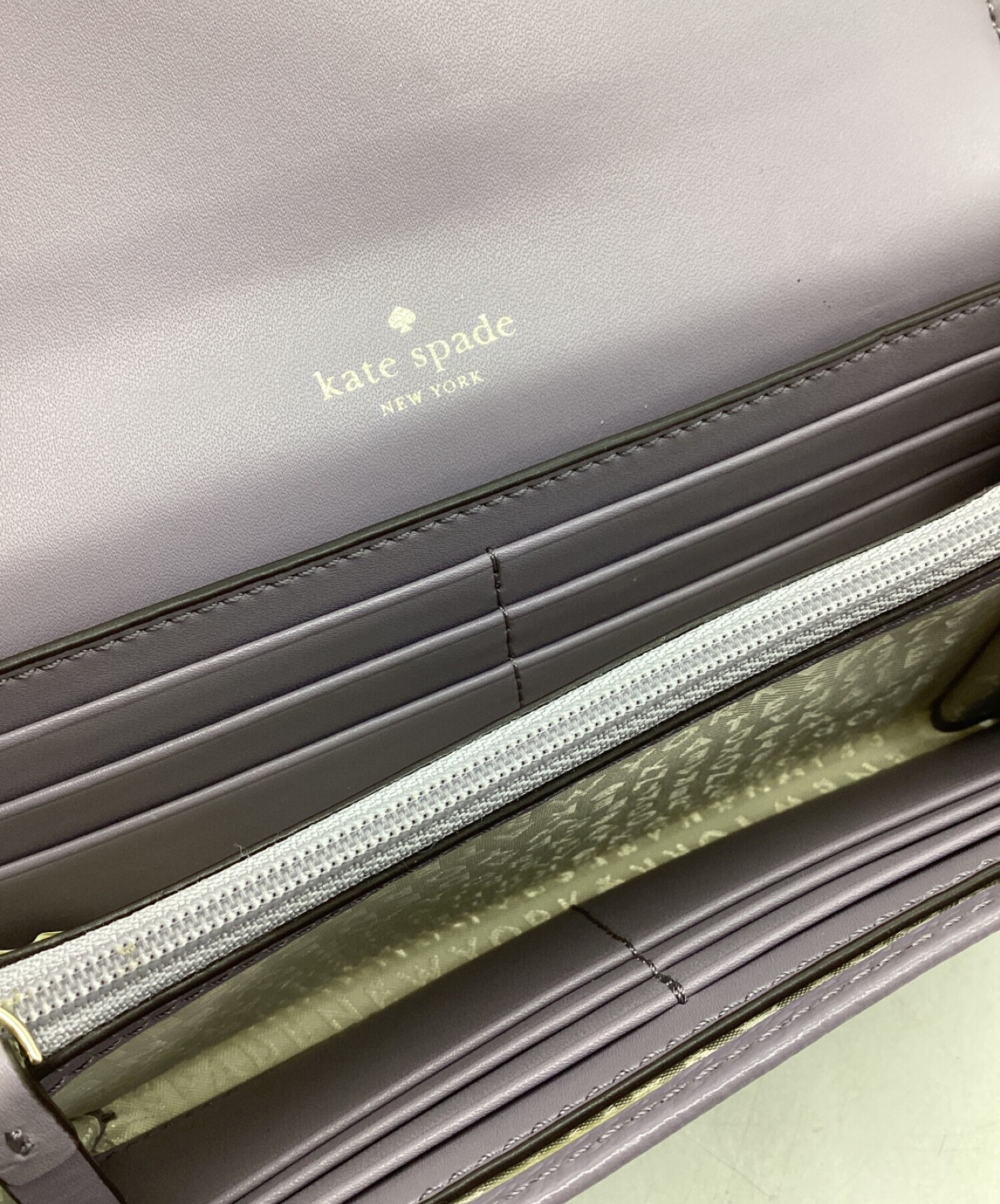 中古・古着通販】Kate Spade (ケイトスペード) 長財布 パープル