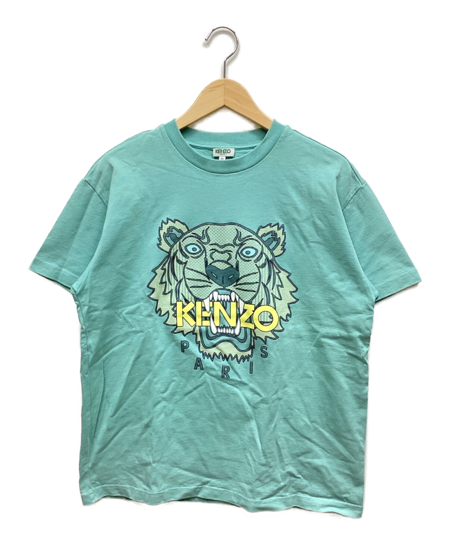 KENZO (ケンゾー) Tシャツ グリーン サイズ:M