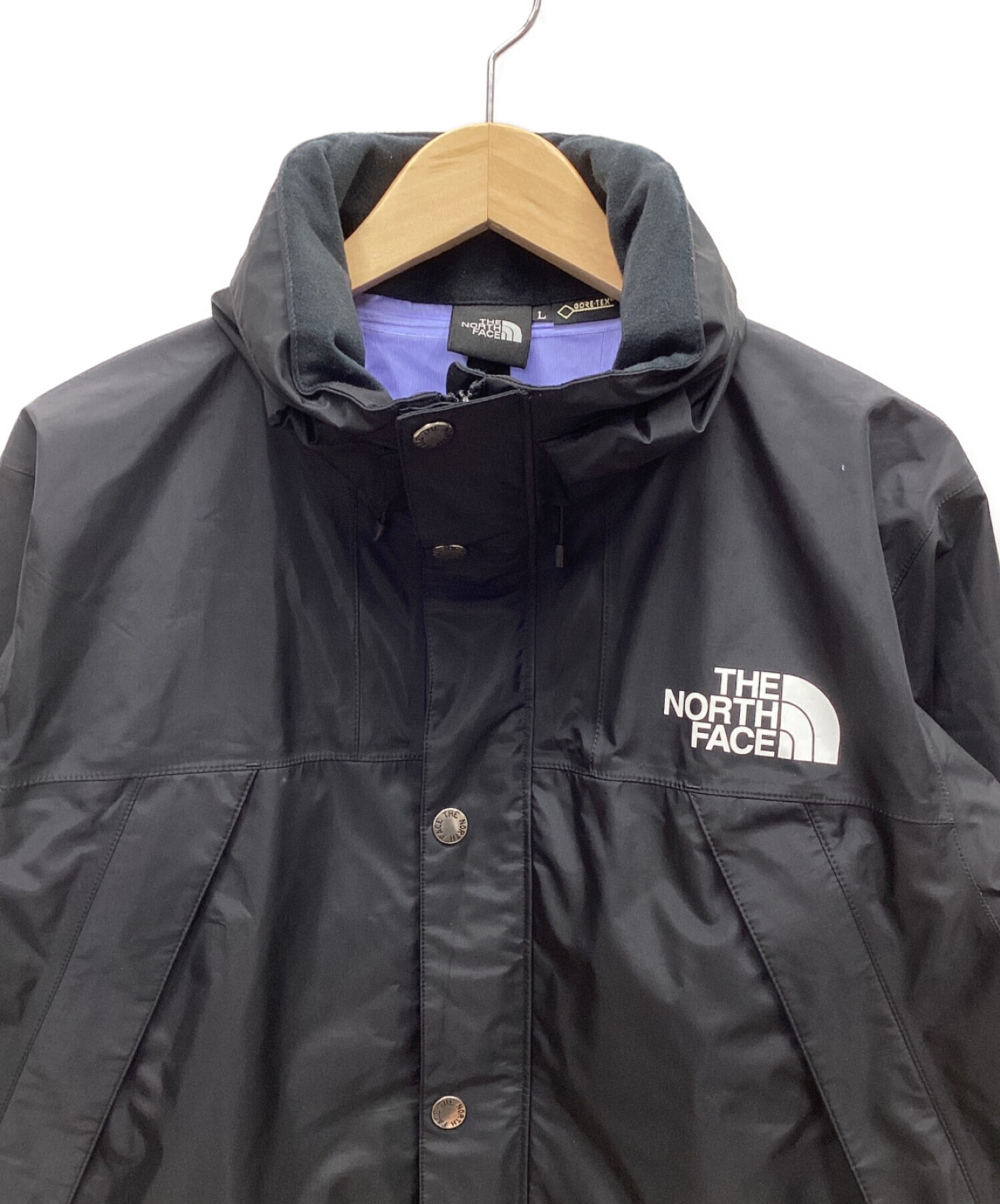 THE NORTH FACE (ザ ノース フェイス) Mountain Raintex Jacket(マウンテンレインテックスジャケット) ブラック  サイズ:L
