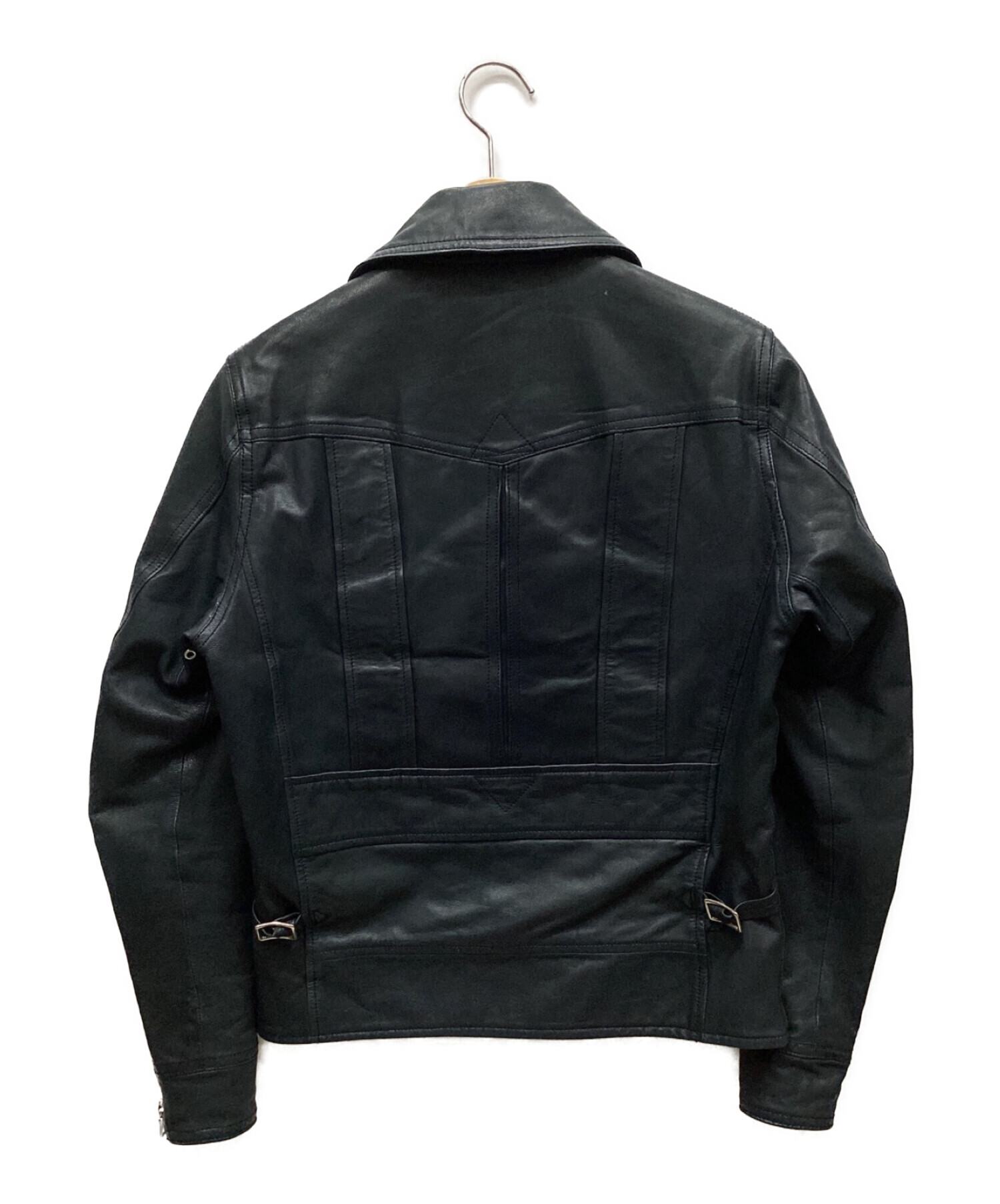 袖丈約59㎝TMT vintage leather jacket レザージャケット