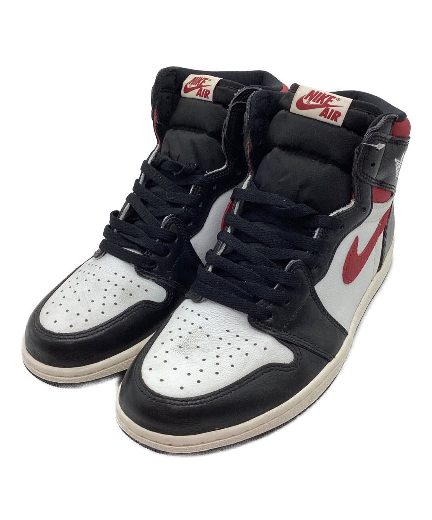 中古・古着通販】NIKE (ナイキ) AIR JORDAN 1 RETRO HIGH ブラック