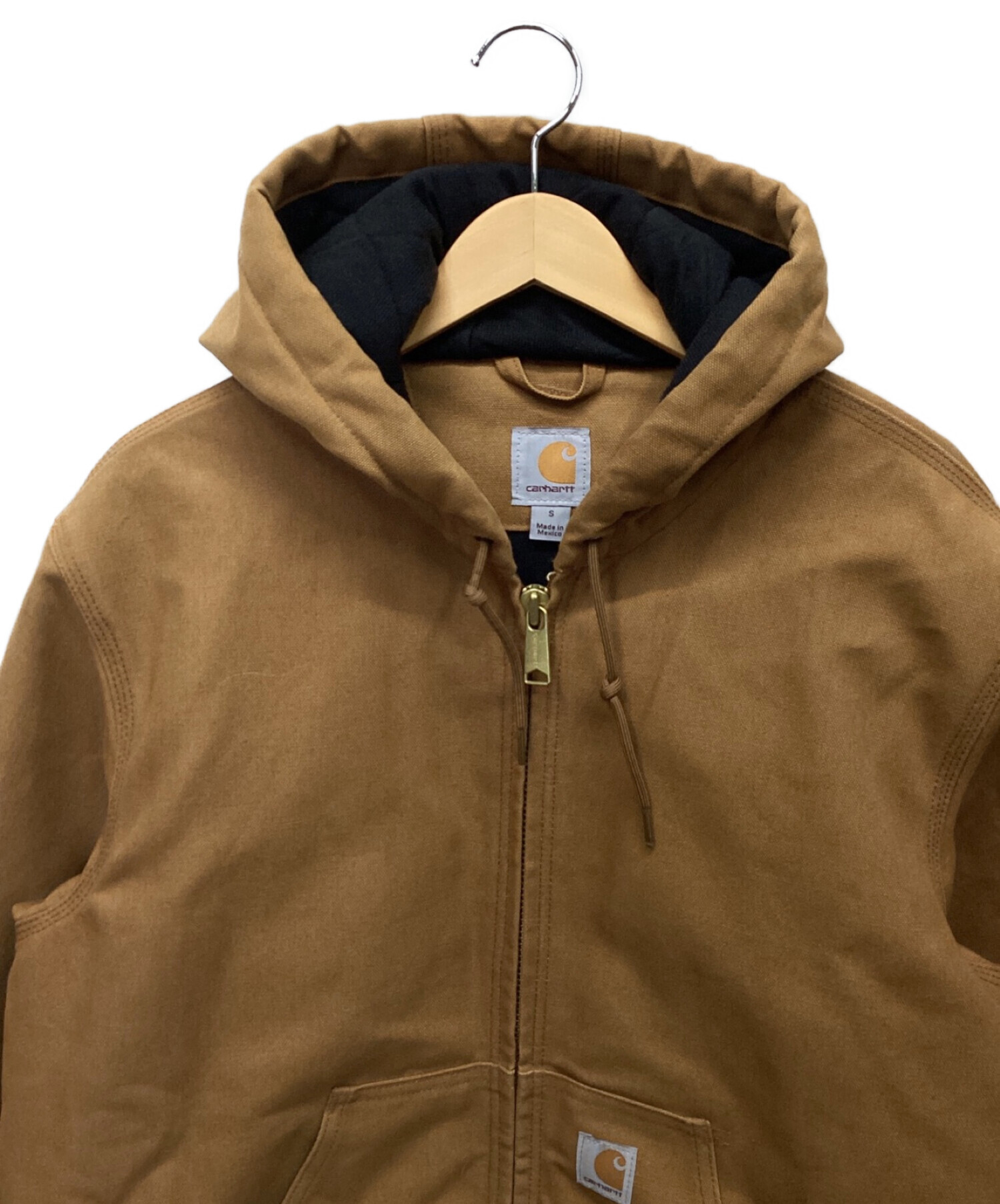 中古・古着通販】CarHartt (カーハート) ダック アクティブ ジャケット ブラウン サイズ:S｜ブランド・古着通販  トレファク公式【TREFAC FASHION】スマホサイト