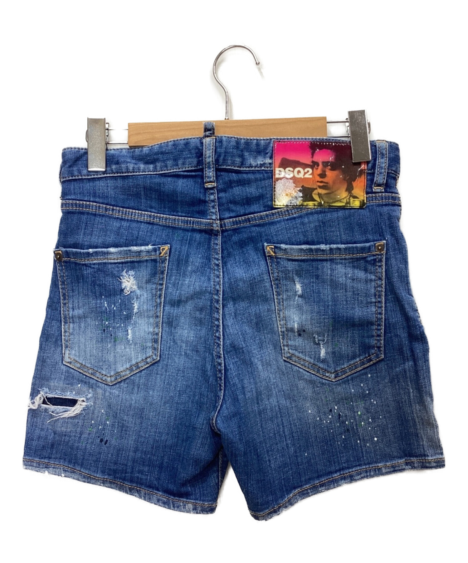 中古・古着通販】DSQUARED2 (ディースクエアード) デニムショート