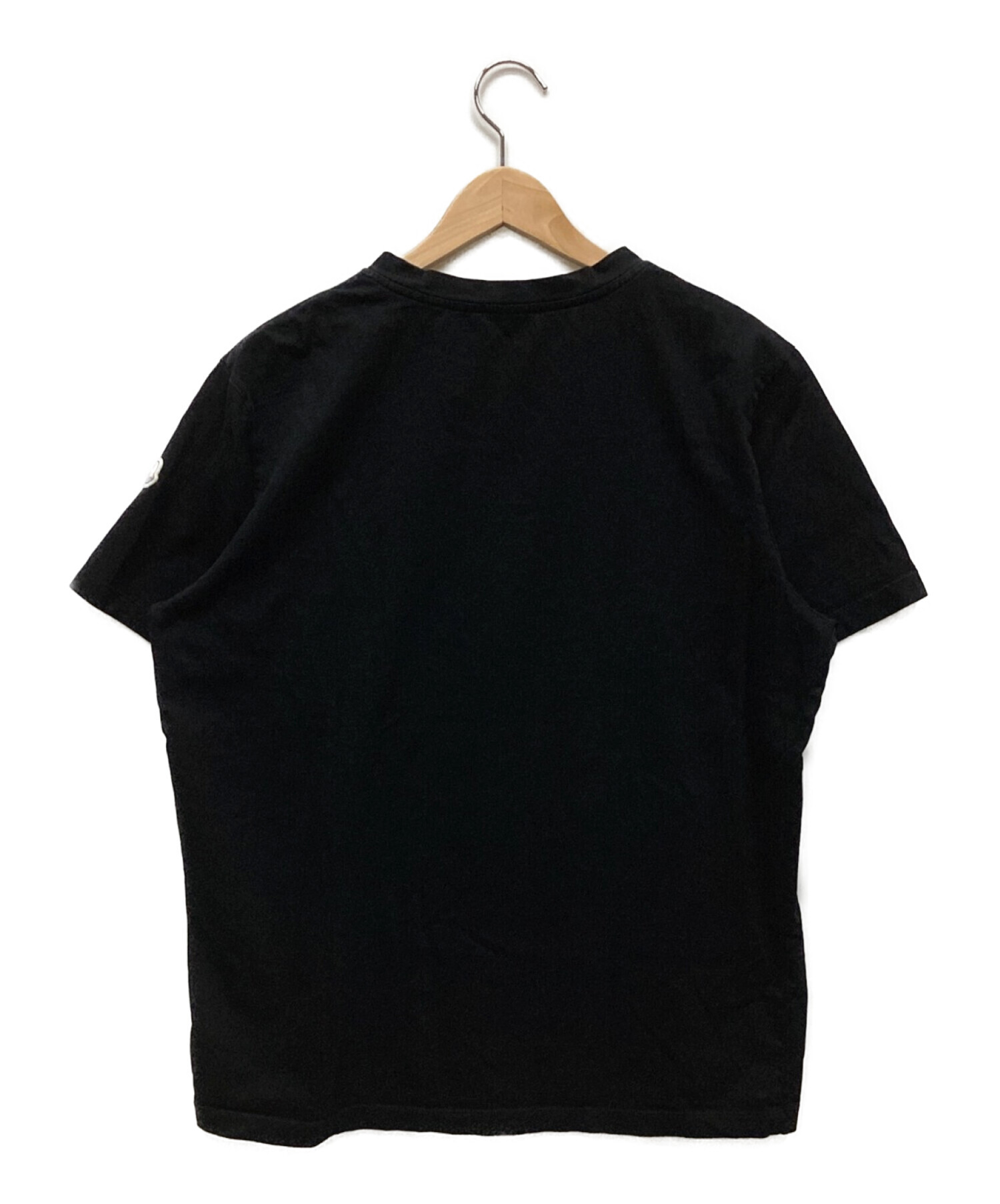 中古・古着通販】MONCLER (モンクレール) Tシャツ ブラック サイズ:XL ...