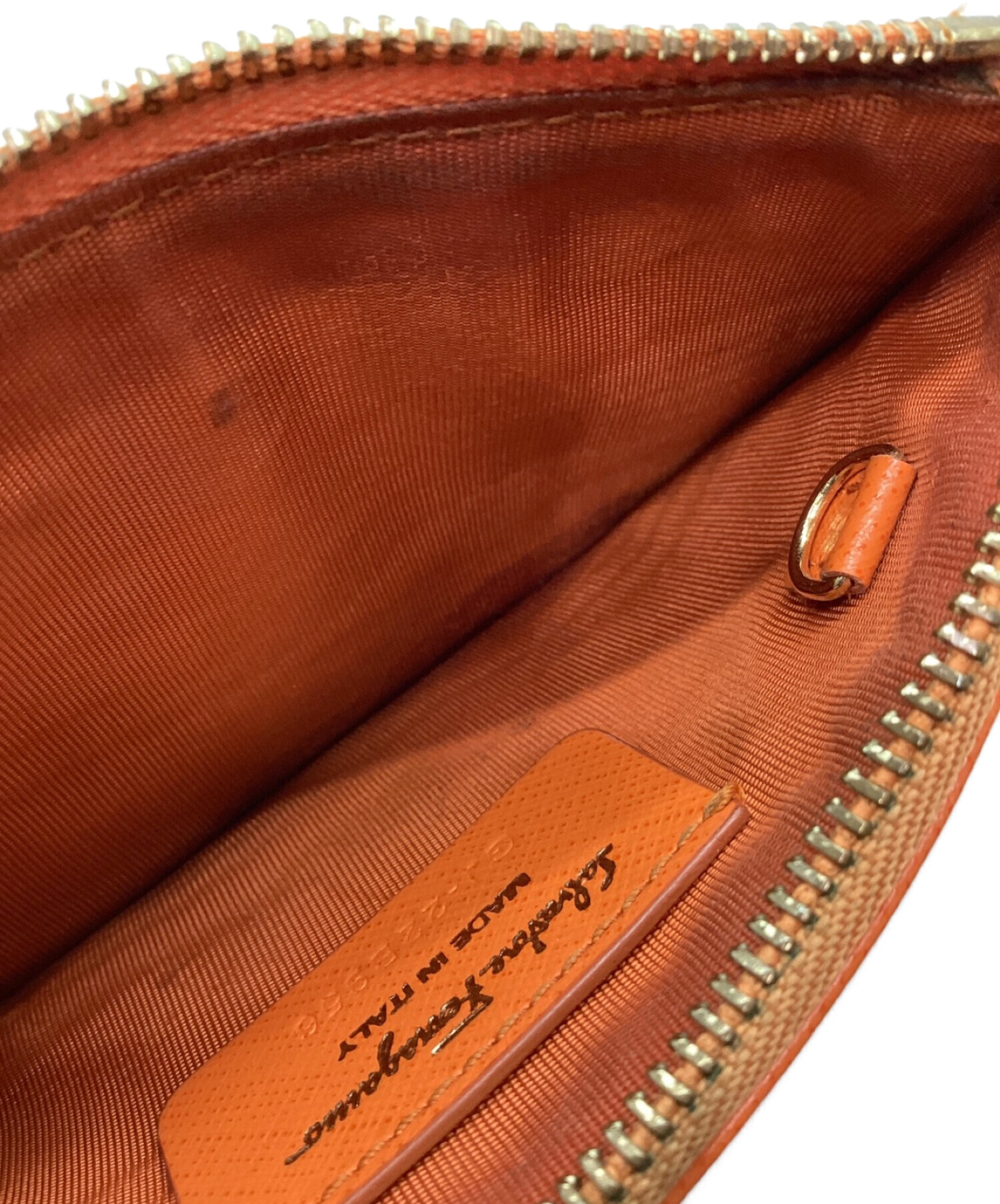 中古・古着通販】Salvatore Ferragamo (サルヴァトーレ フェラガモ) コインケース オレンジ｜ブランド・古着通販  トレファク公式【TREFAC FASHION】スマホサイト