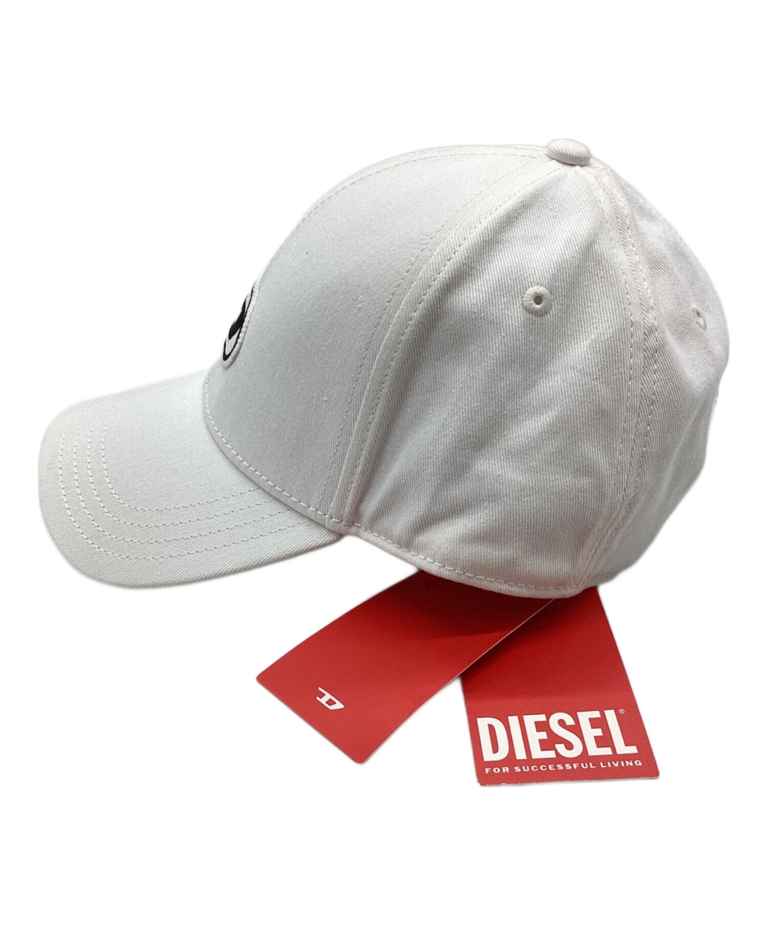 中古・古着通販】DIESEL (ディーゼル) C-Rune キャップ ホワイト 未