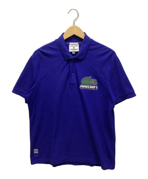 中古・古着通販】LACOSTE (ラコステ) MINECRAFT (マインクラフト) ポロシャツ ブルー サイズ:L｜ブランド・古着通販  トレファク公式【TREFAC FASHION】スマホサイト