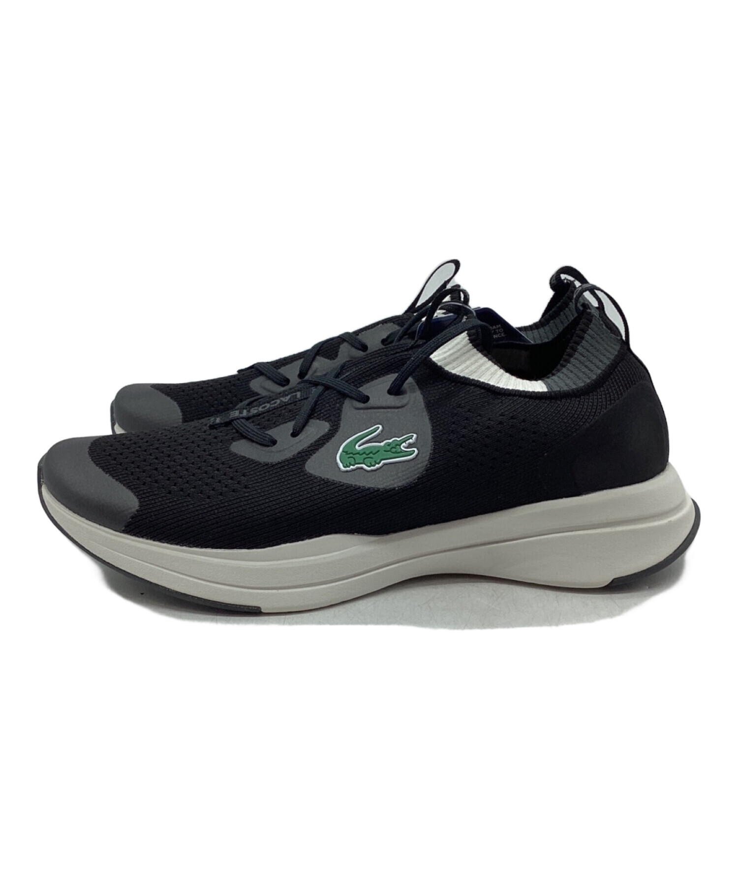 中古・古着通販】LACOSTE (ラコステ) スニーカー ブラック サイズ:UK6.5 未使用品｜ブランド・古着通販 トレファク公式【TREFAC  FASHION】スマホサイト