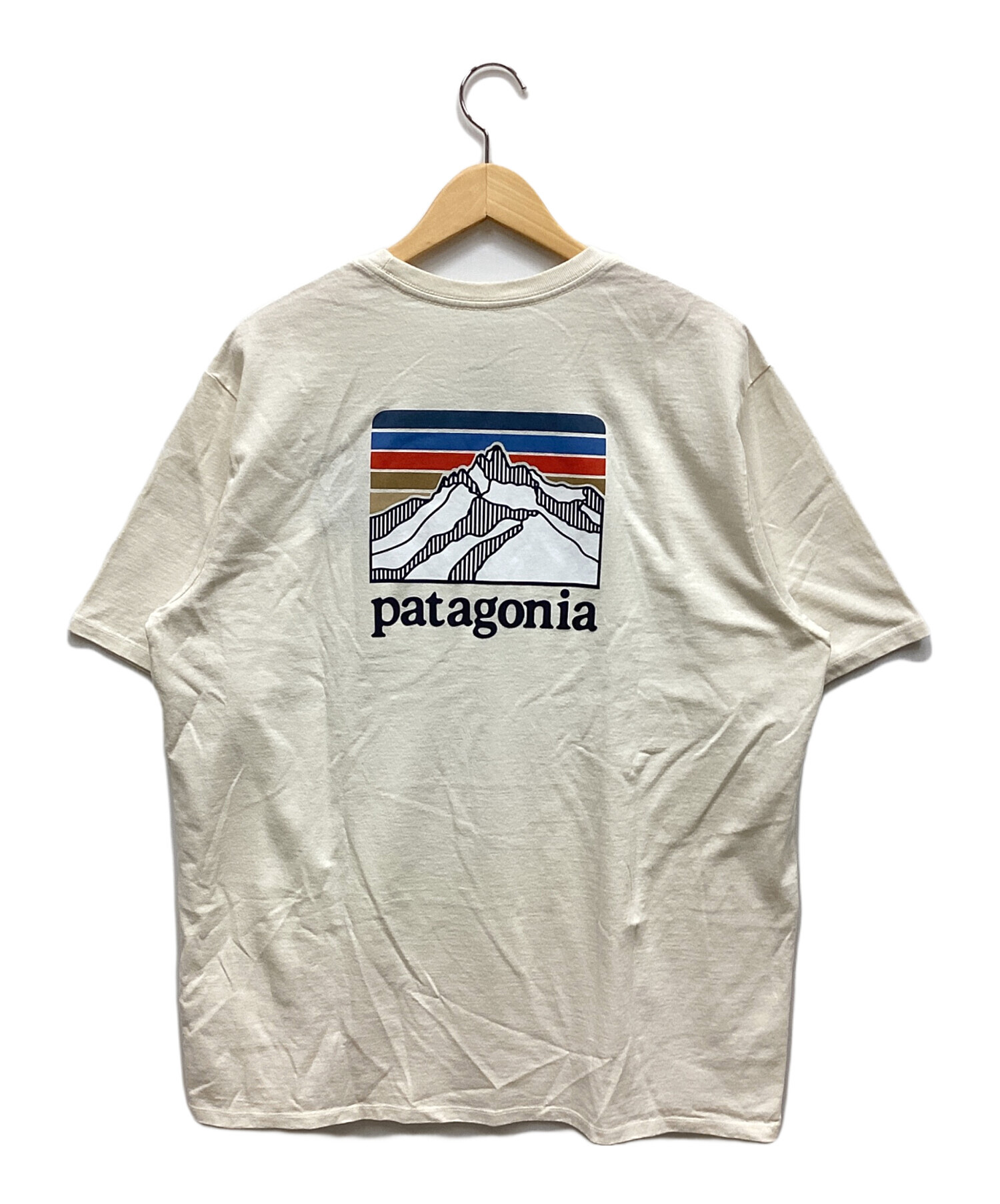 Patagonia (パタゴニア) Tシャツ ホワイト サイズ:L