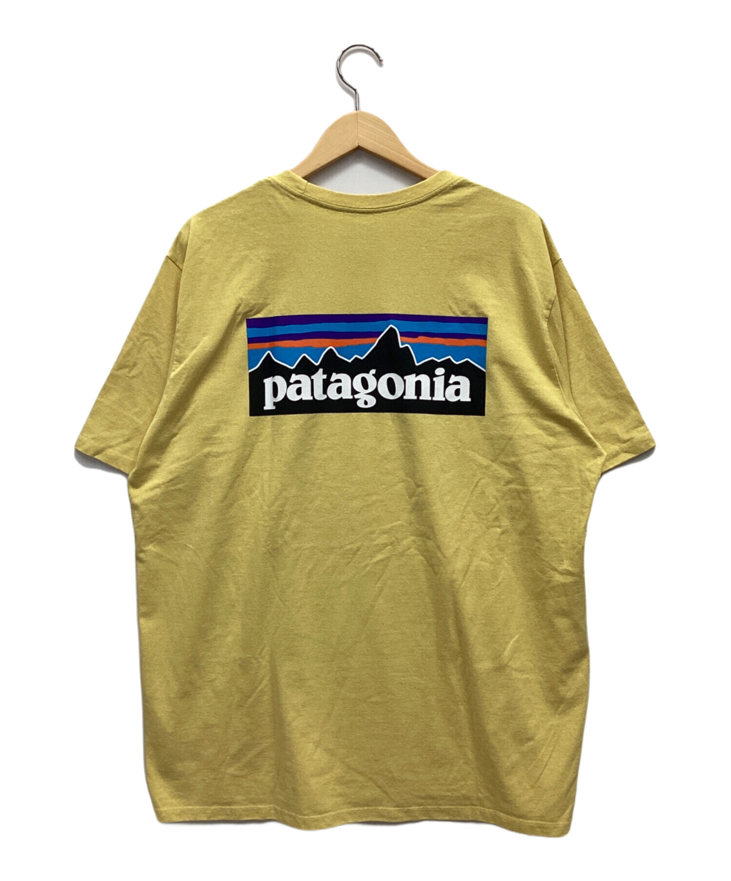 中古・古着通販】Patagonia (パタゴニア) P-6ロゴ レスポンシビリ Tシャツ イエロー サイズ:L 未使用品｜ブランド・古着通販  トレファク公式【TREFAC FASHION】スマホサイト